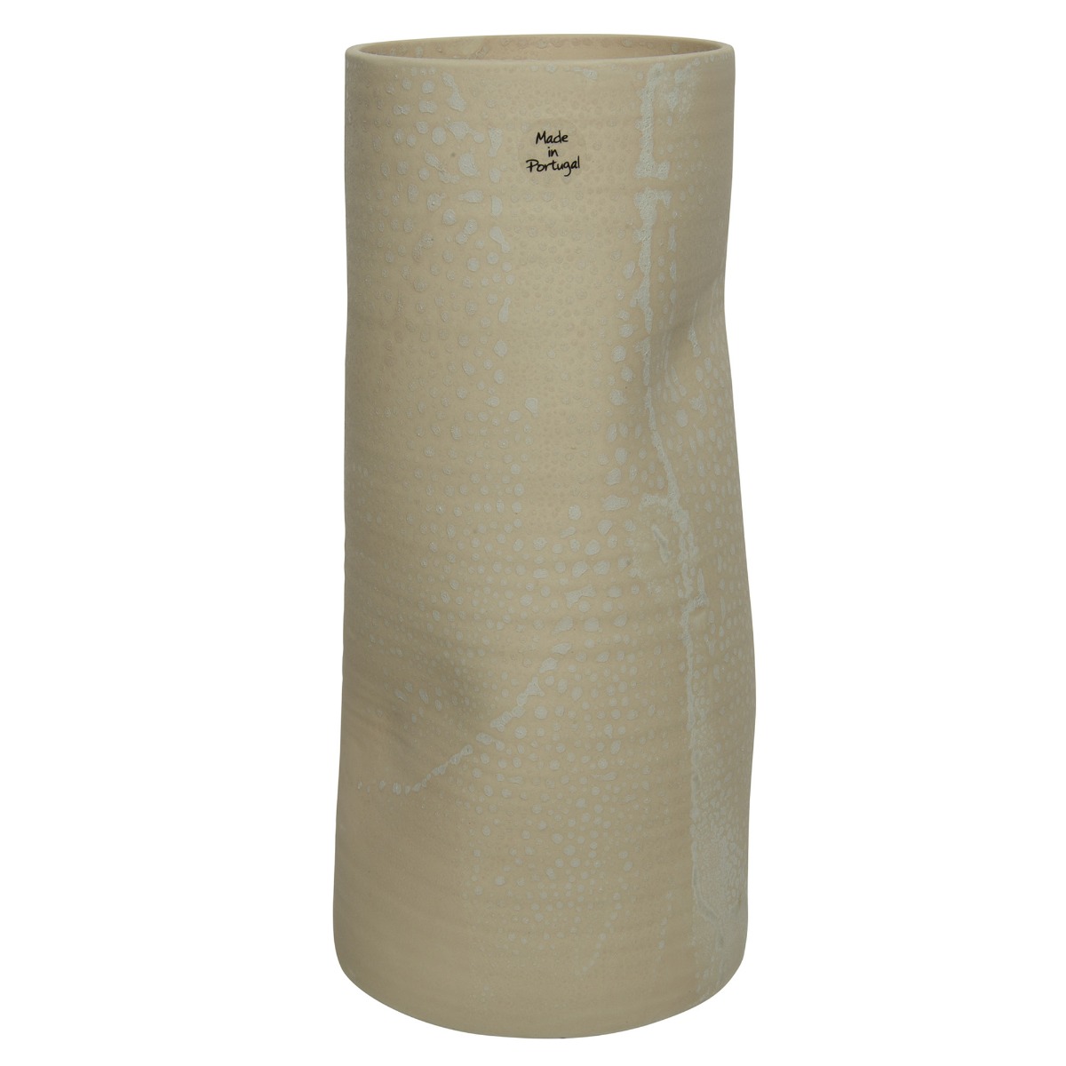Mishapen Ceramic Vase, Neutral | Barker & Stonehouse