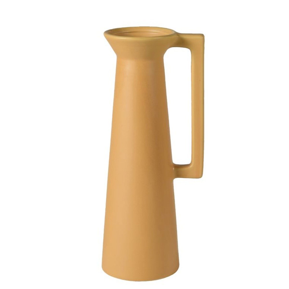 Mustard Vase, Yellow Ceramic | Barker & Stonehouse
