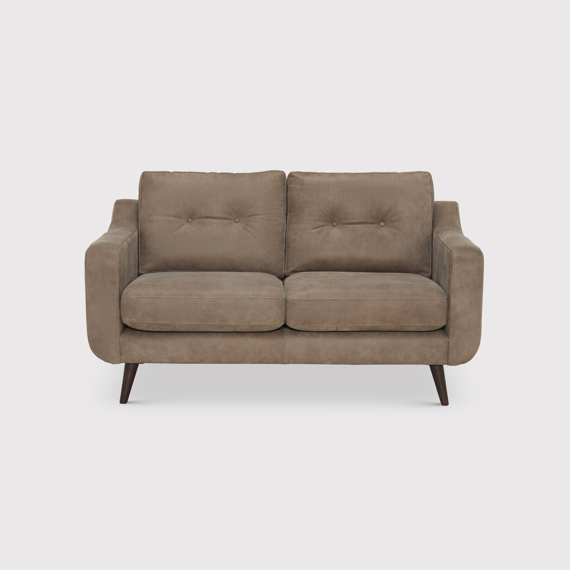 Myers Small Sofa, Brown Leather | Barker & Stonehouse
