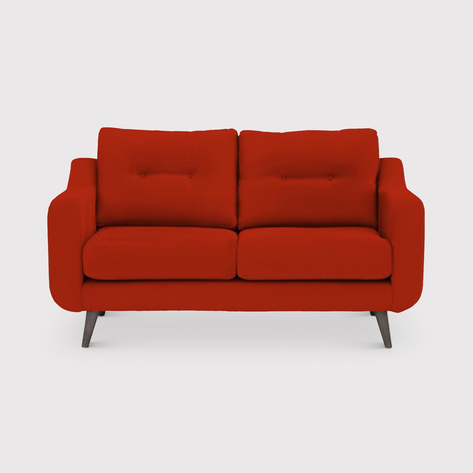 Myers Small Sofa, Red Fabric | Barker & Stonehouse