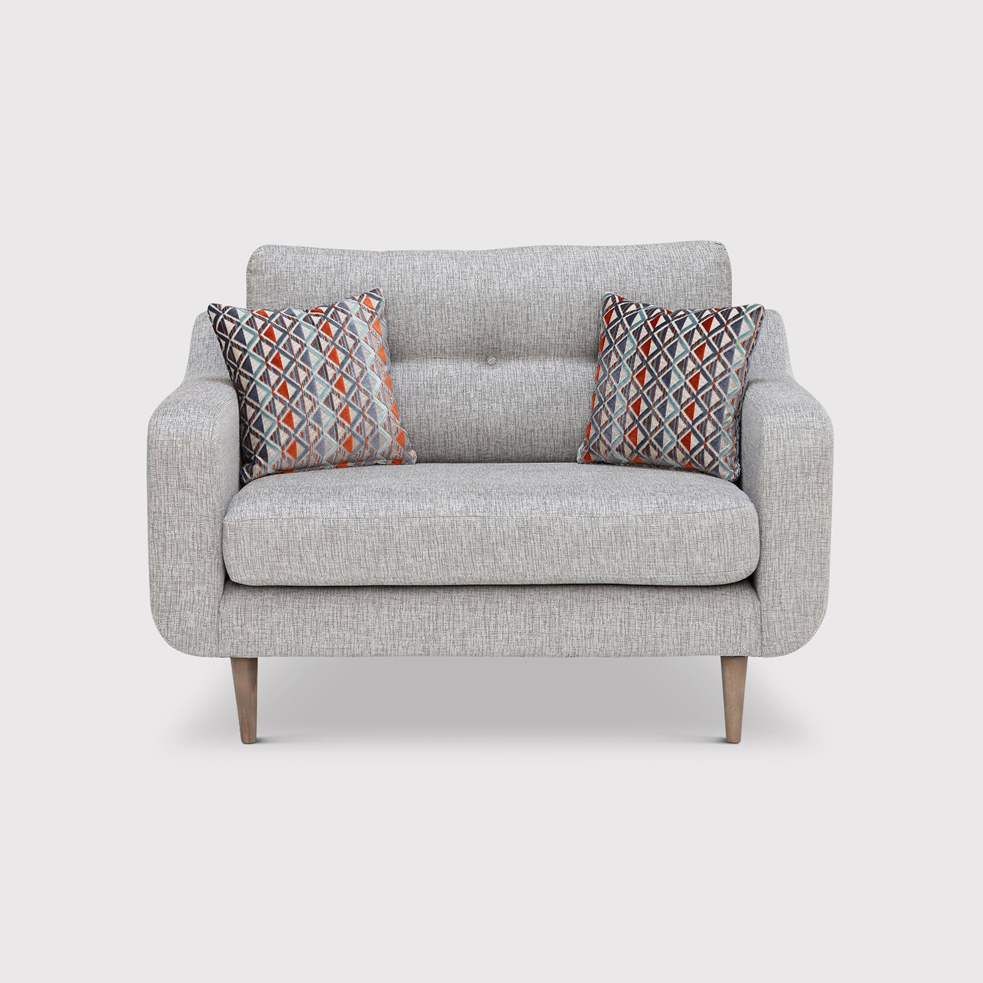 Myers Snuggler, Silver Fabric | Barker & Stonehouse