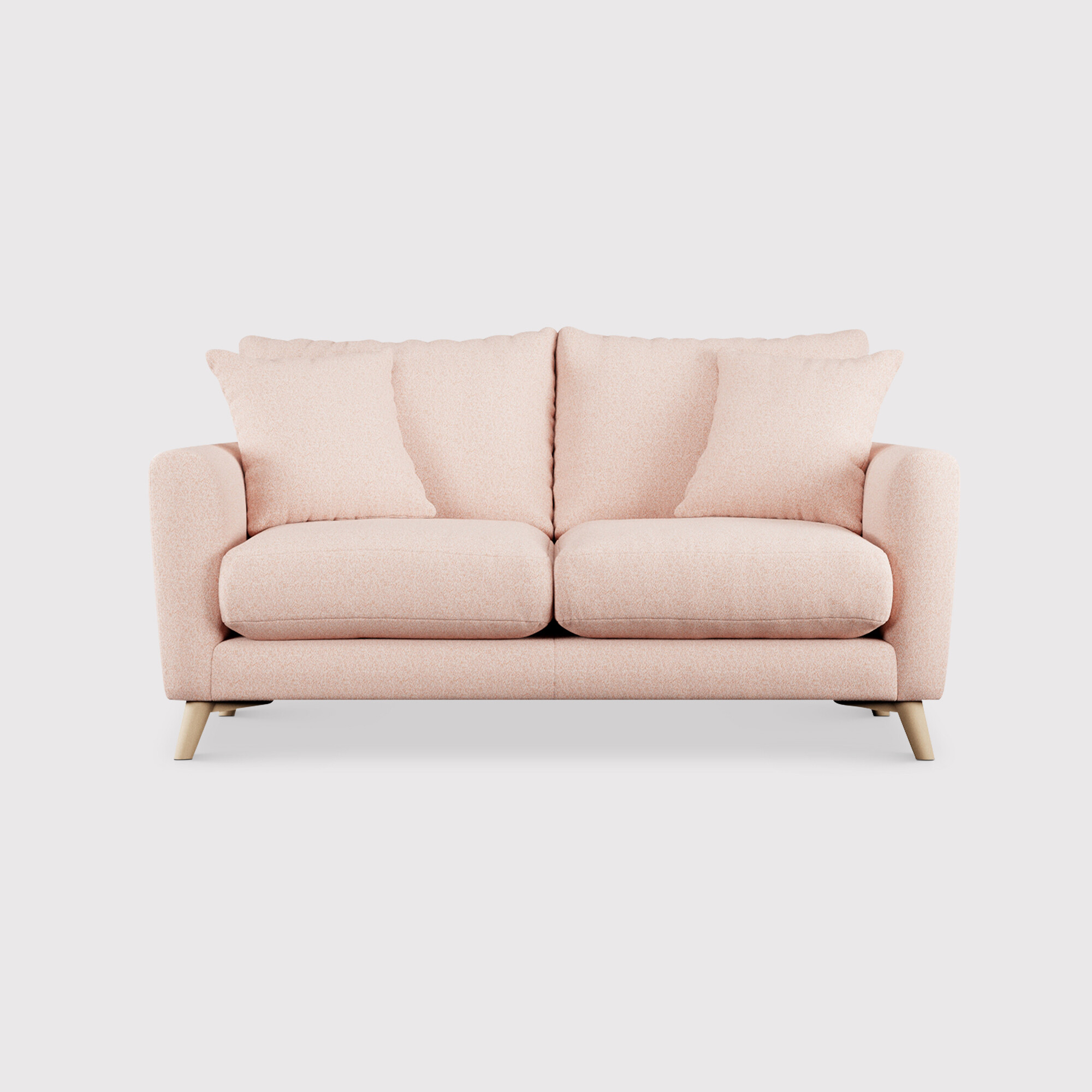 Newberry 2 Seater Sofa, Pink Fabric | Barker & Stonehouse