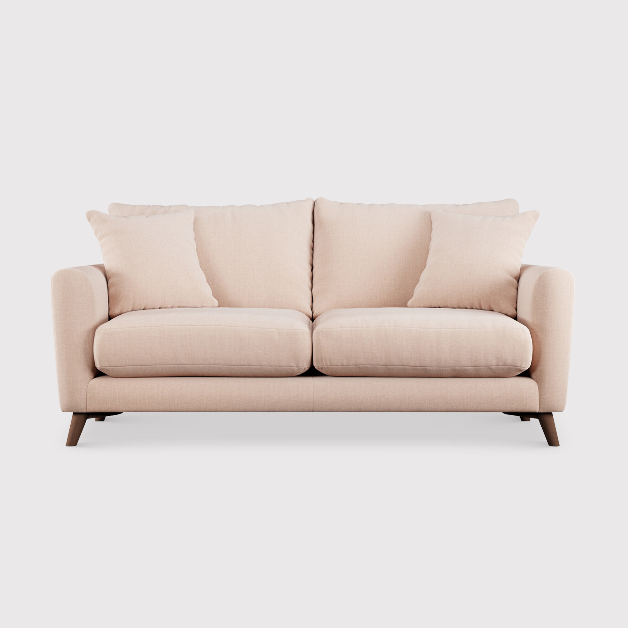Newberry 3 Seater Sofa, Pink Fabric | Barker & Stonehouse