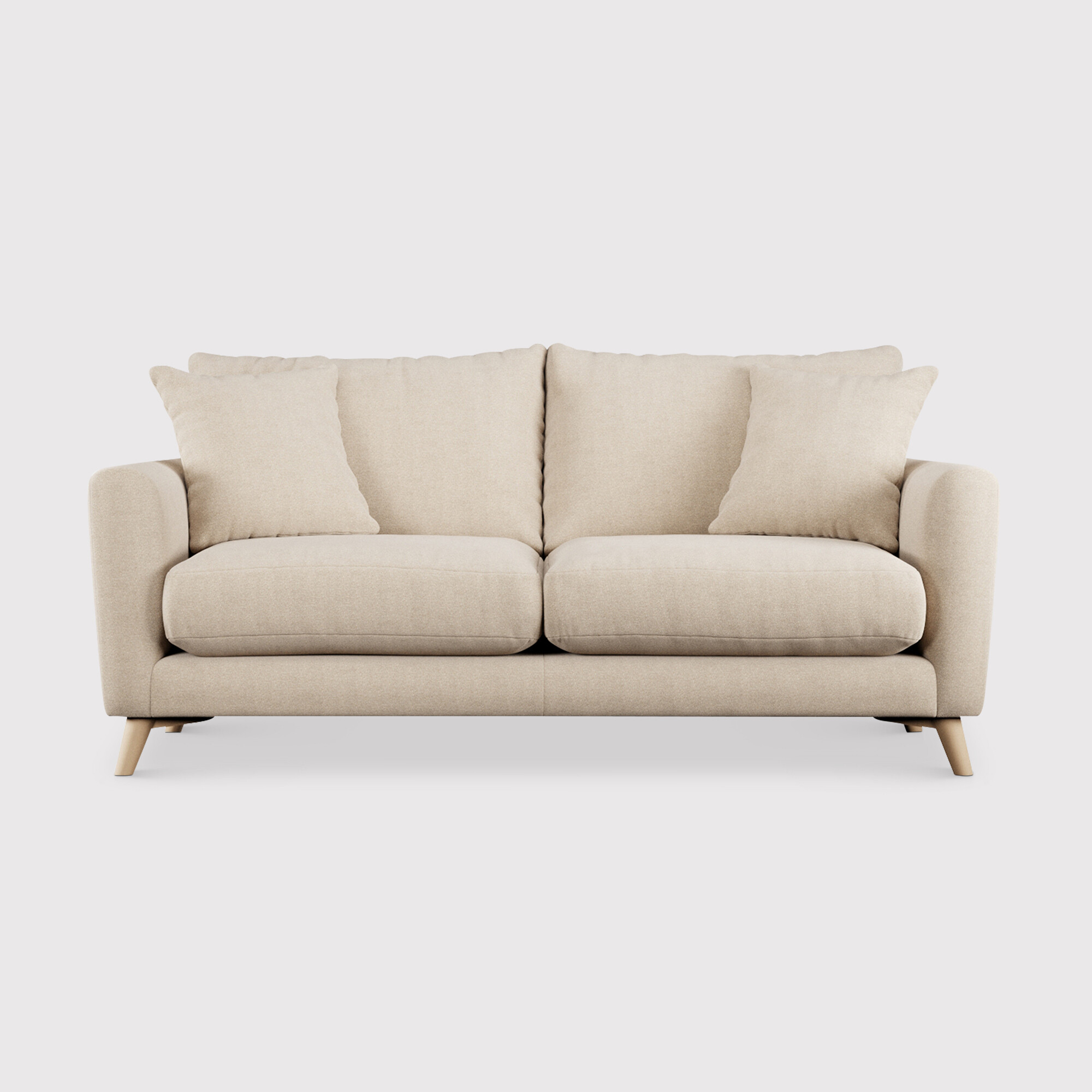 Newberry 3 Seater Sofa, Neutral Fabric | Barker & Stonehouse