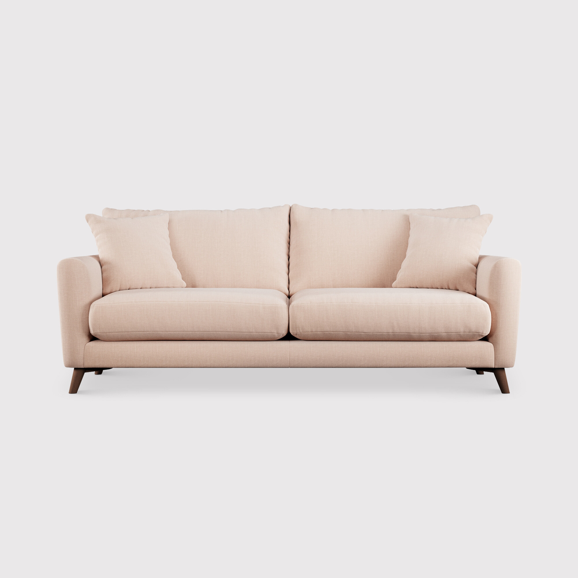 Newberry 4 Seater Sofa, Pink Fabric | Barker & Stonehouse