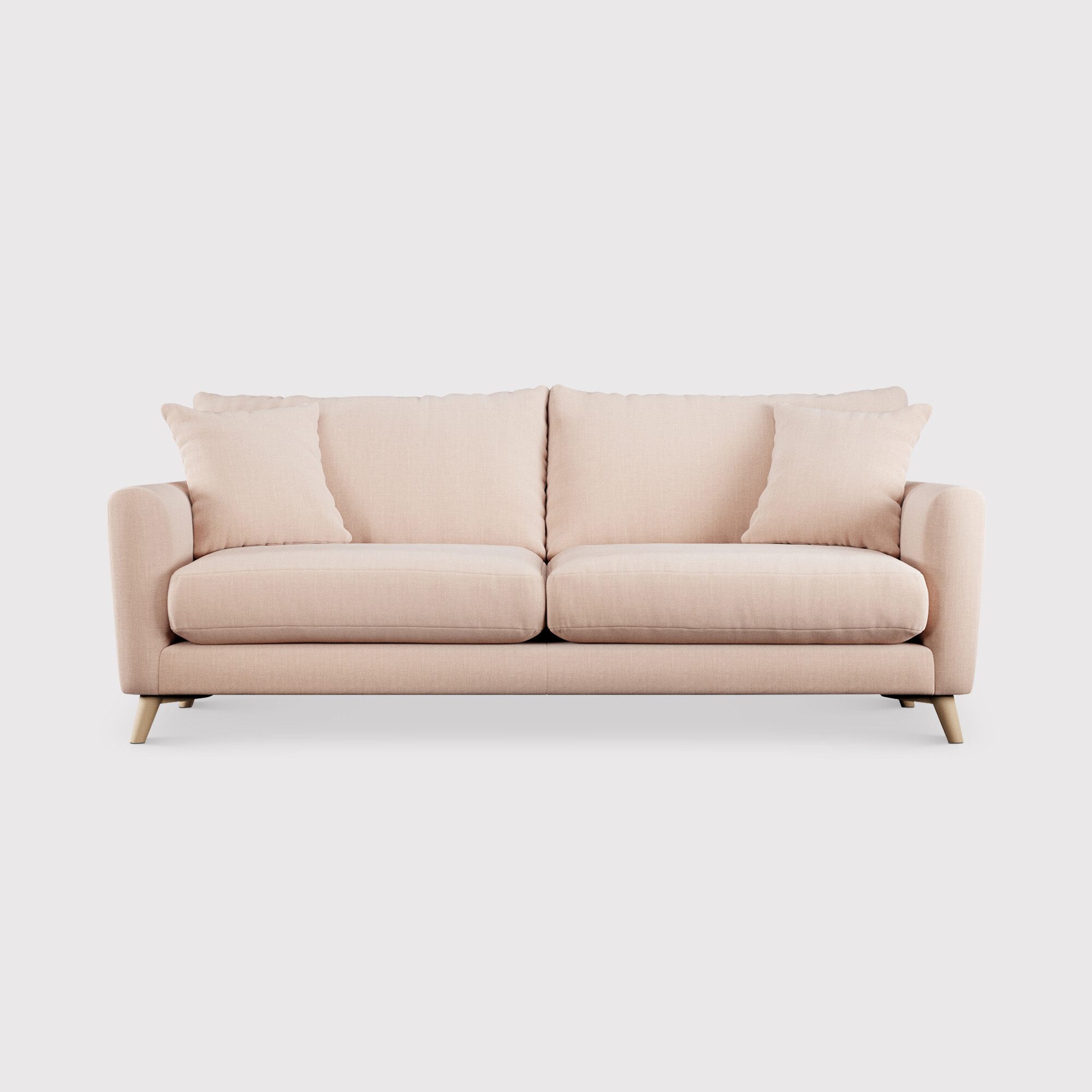 Newberry 4 Seater Sofa, Pink Fabric | Barker & Stonehouse