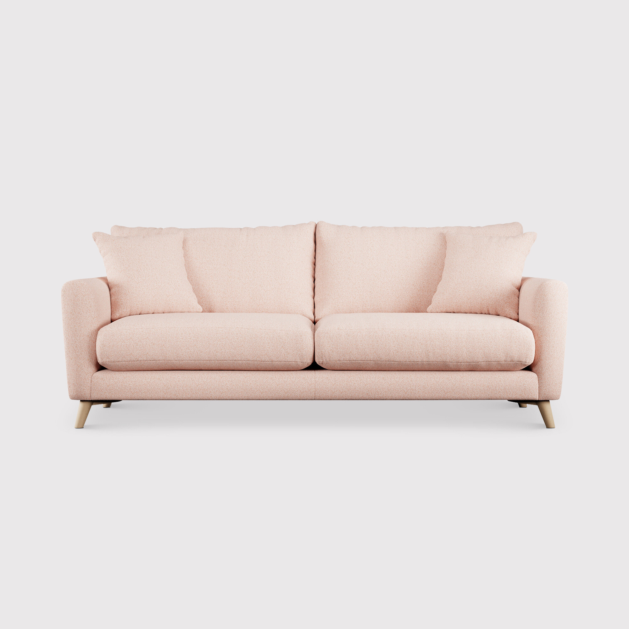 Newberry 4 Seater Sofa, Pink Fabric | Barker & Stonehouse