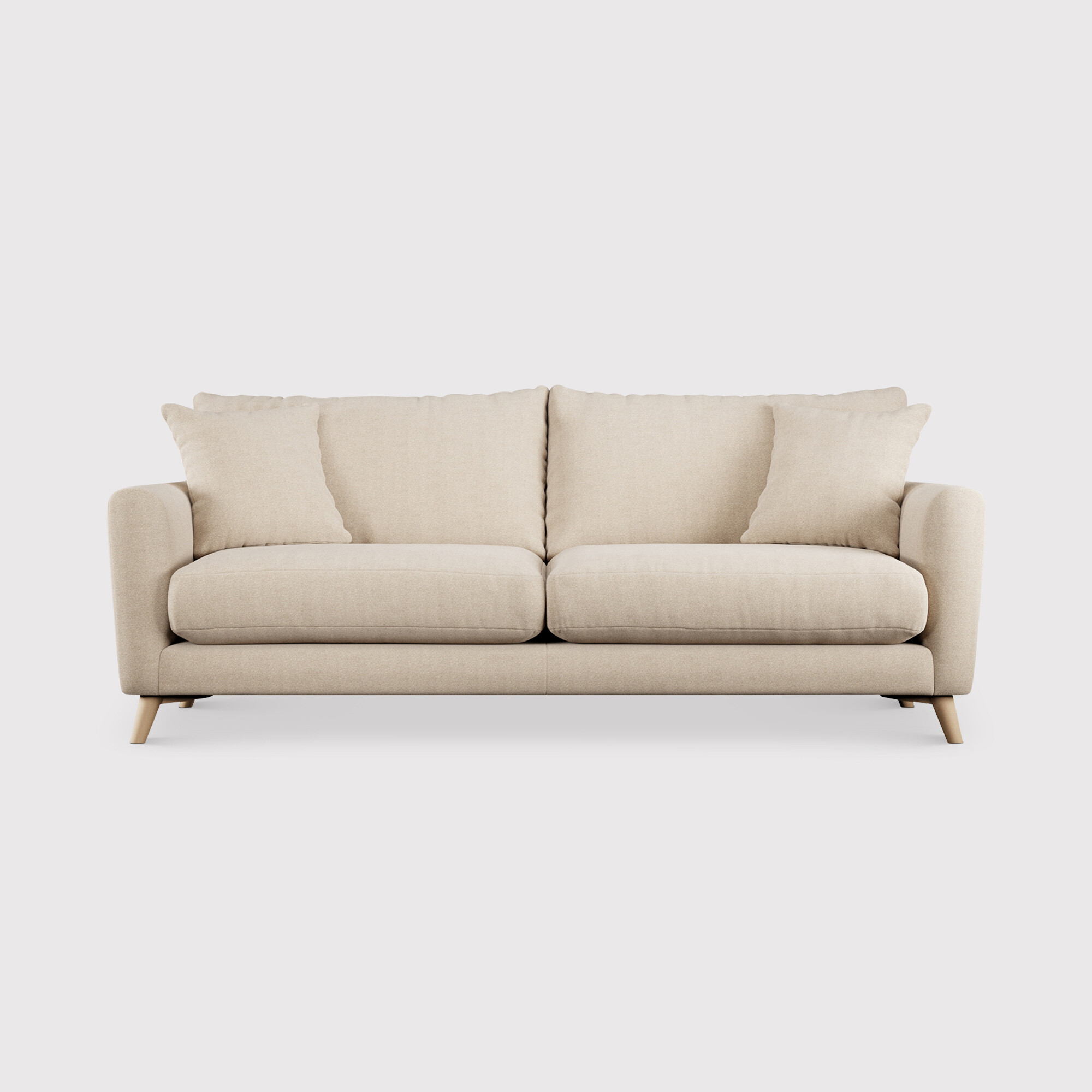 Newberry 4 Seater Sofa, Neutral Fabric | Barker & Stonehouse