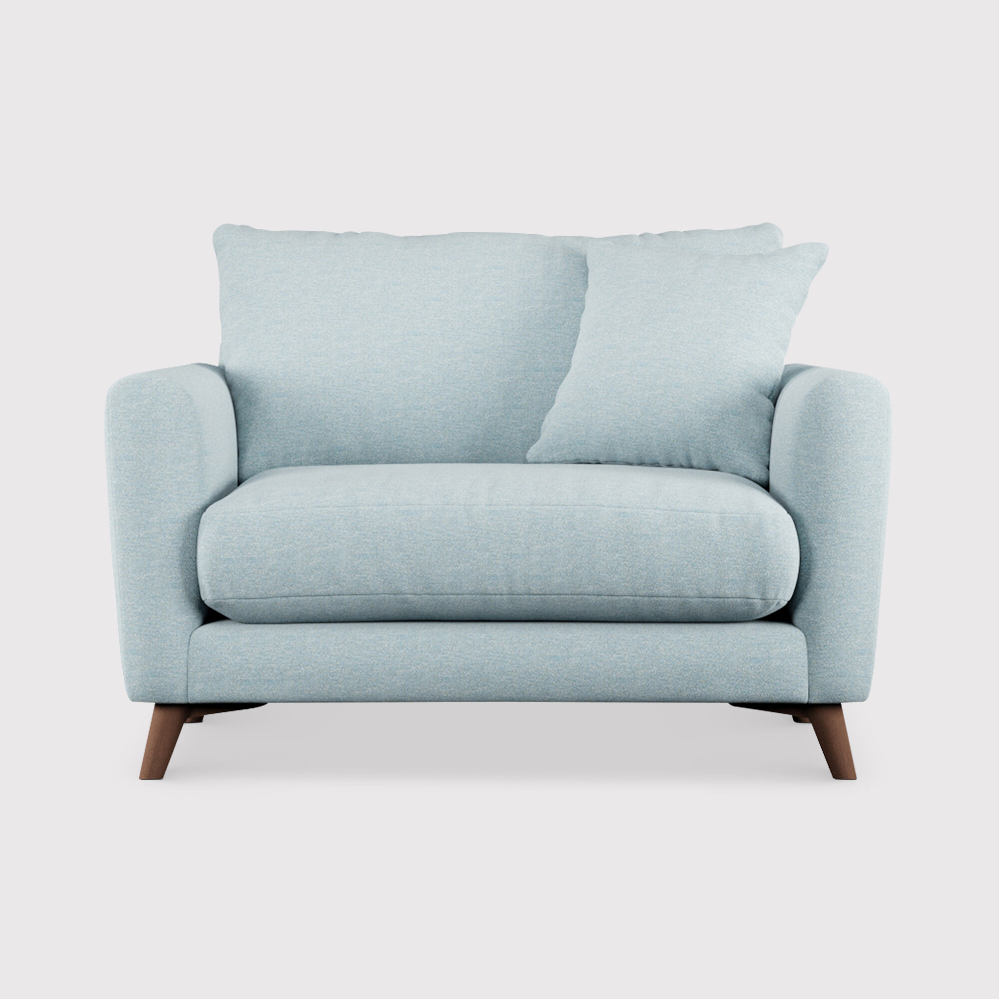 Newberry Snuggler, Blue Fabric | Barker & Stonehouse