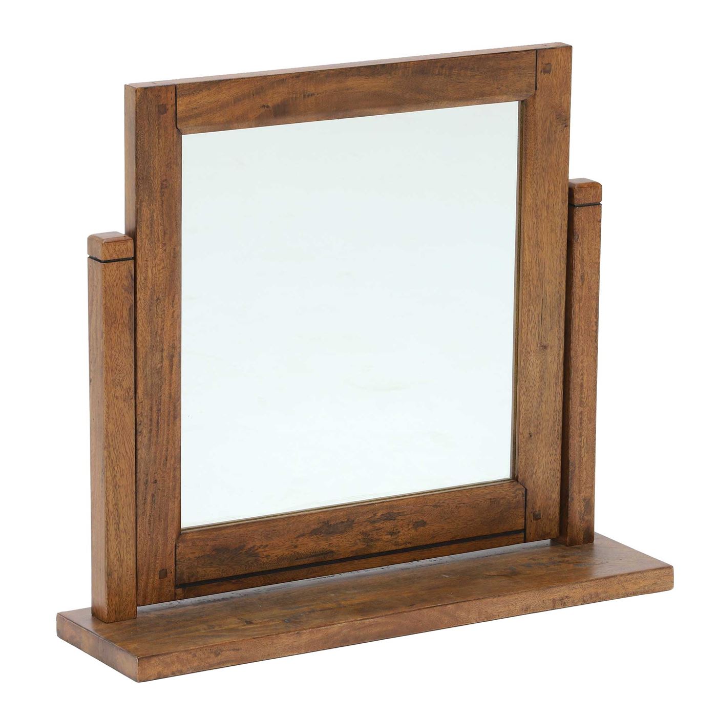 New Frontier Gallery Mirror, Square, Mango Wood | Barker & Stonehouse
