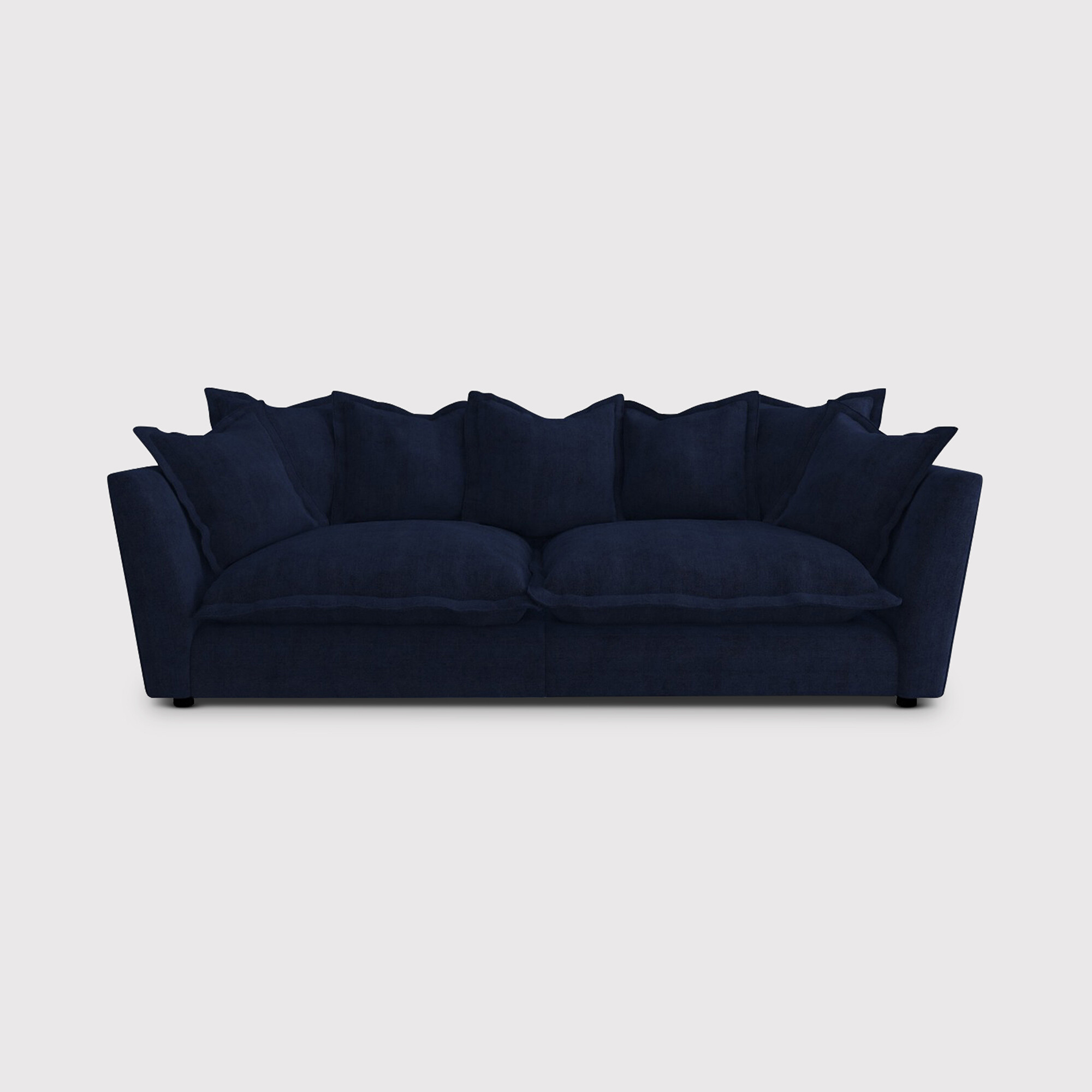Odyssey Large Spilt Sofa, Purple Fabric | Barker & Stonehouse