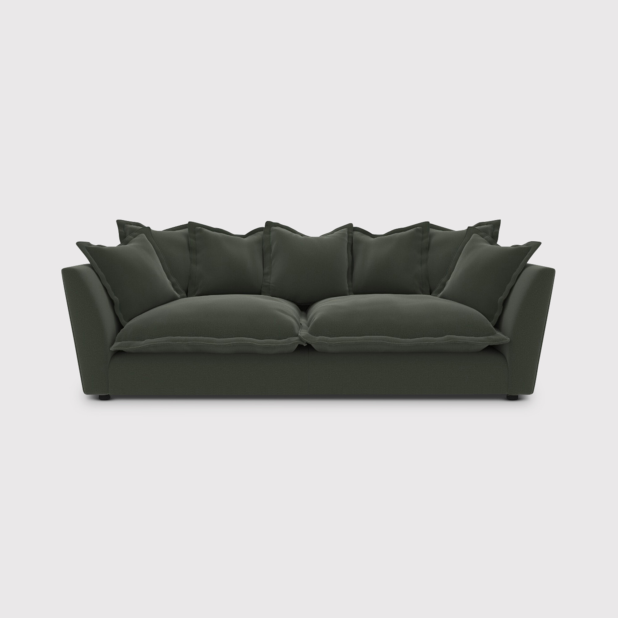 Odyssey Large Spilt Sofa, Green Fabric | Barker & Stonehouse