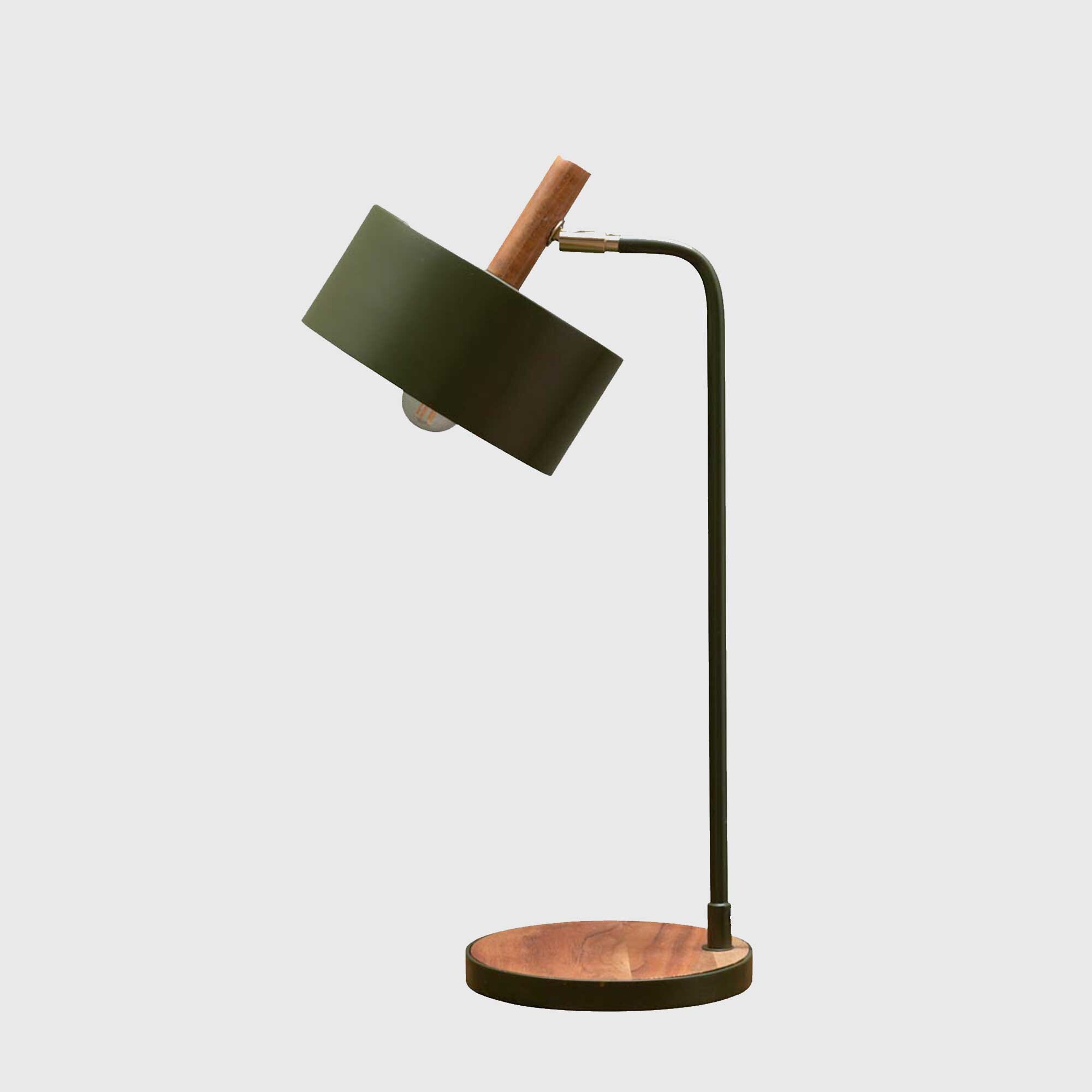 Olive Green Table Lamp Metal | Barker & Stonehouse thumbnail