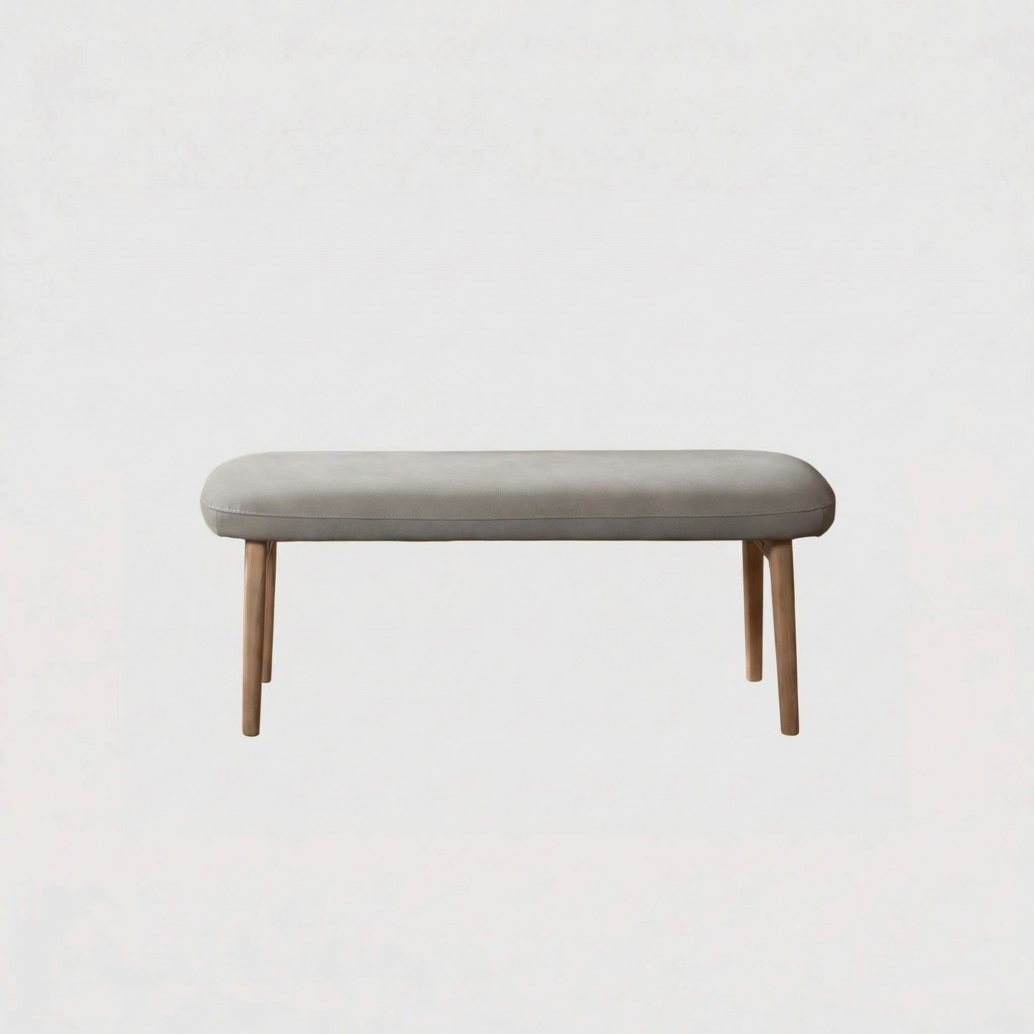 Osprey low bench in neutral fabric
