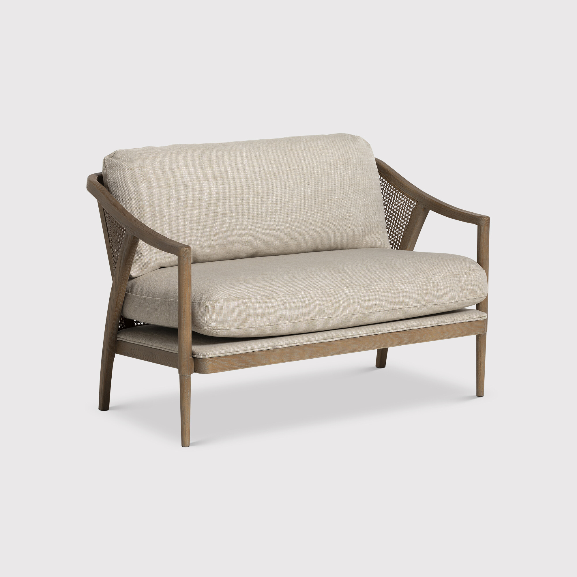 Pascal 2 Seater Sofa, Neutral Fabric | Barker & Stonehouse Pascal 2 Seater Sofa, Neutral Fabric | Barker & Stonehouse