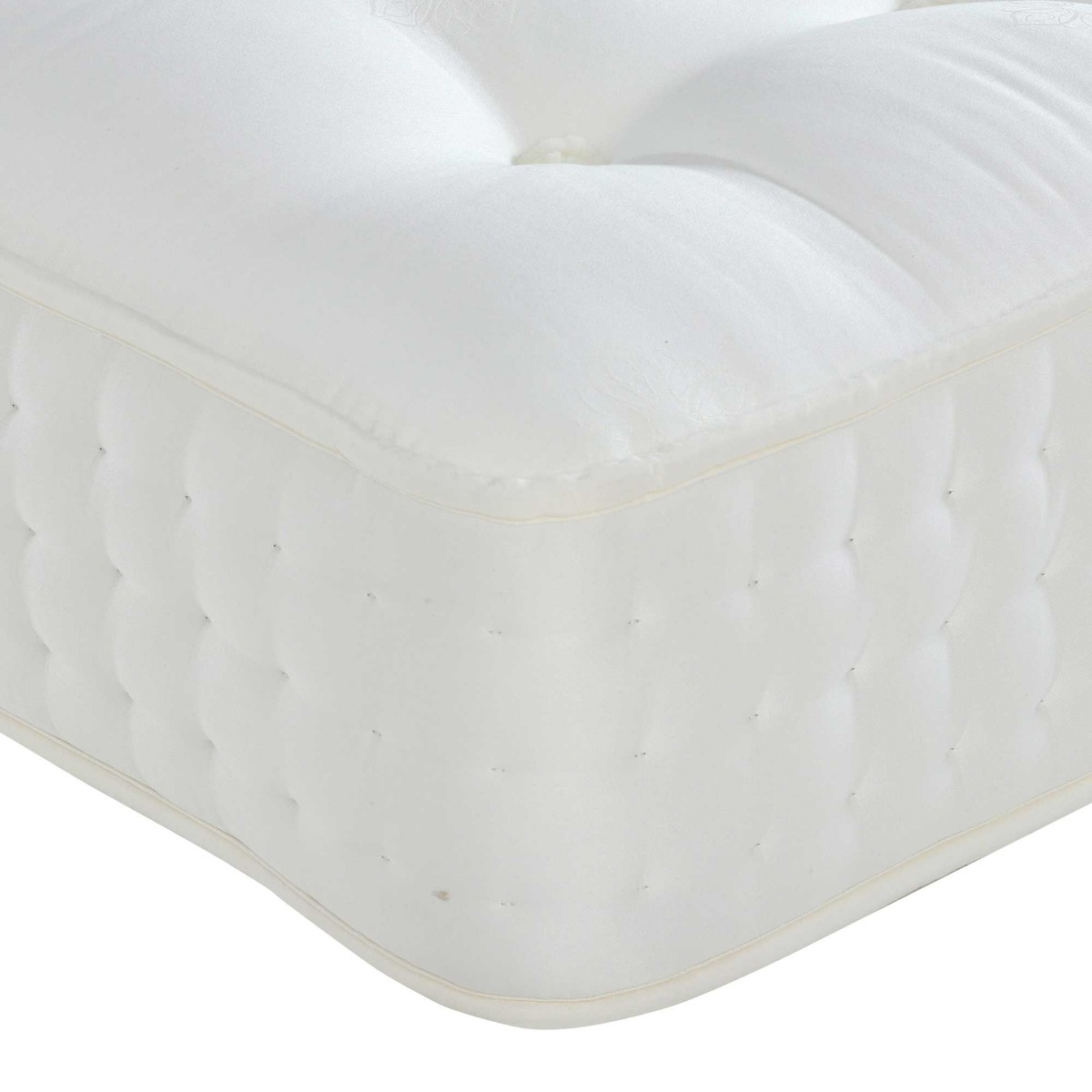 Pure Bliss 1000 Super King Size Mattress Superking, White | Barker & Stonehouse