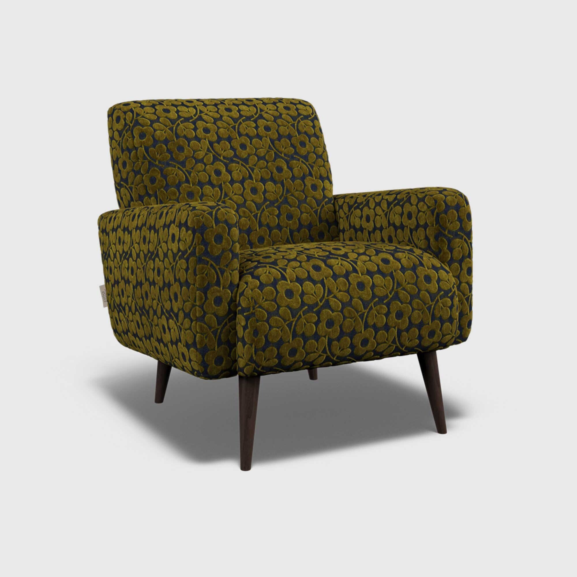 Orla Kiely Pettigo Accent Chair, Green | Barker & Stonehouse