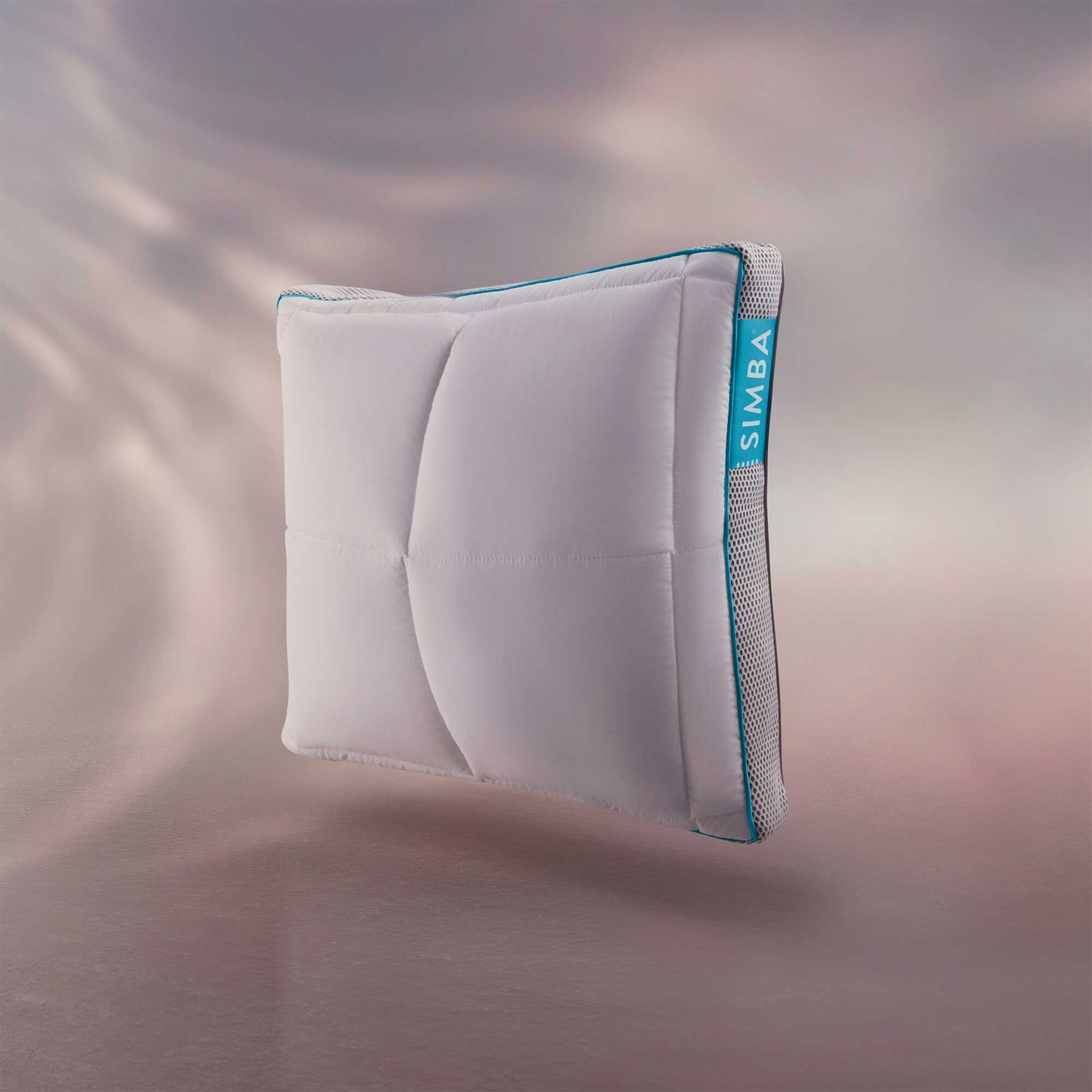 Simba Hybrid Pillow 60x60cm, White | Barker & Stonehouse