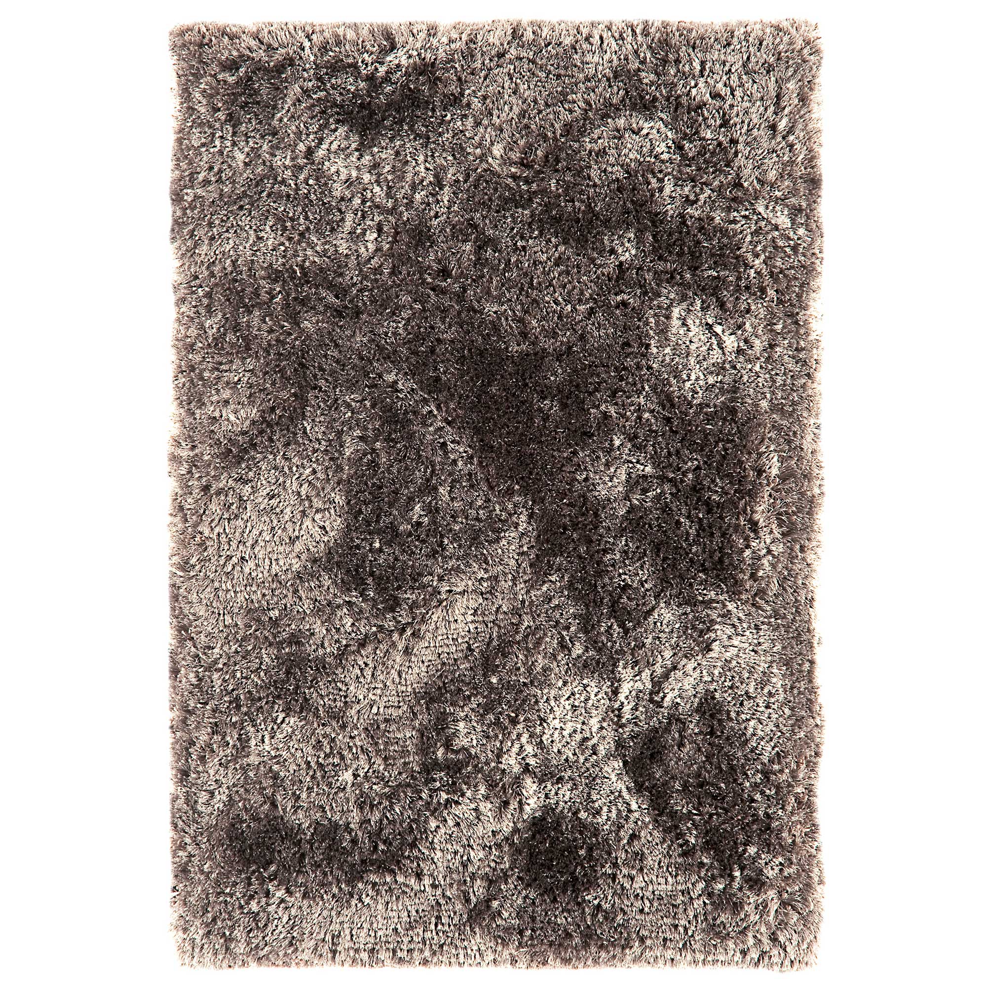 Plush Zinc 120x170cm Rug, Square, Grey | W120cm | Barker & Stonehouse