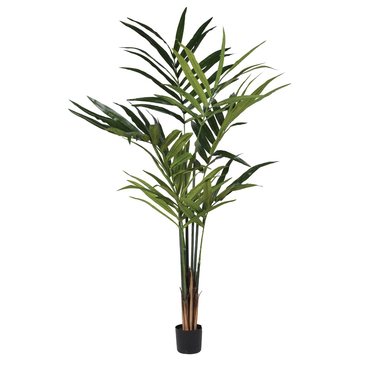 Lge Potted Palm, Green Polyester | Barker & Stonehouse