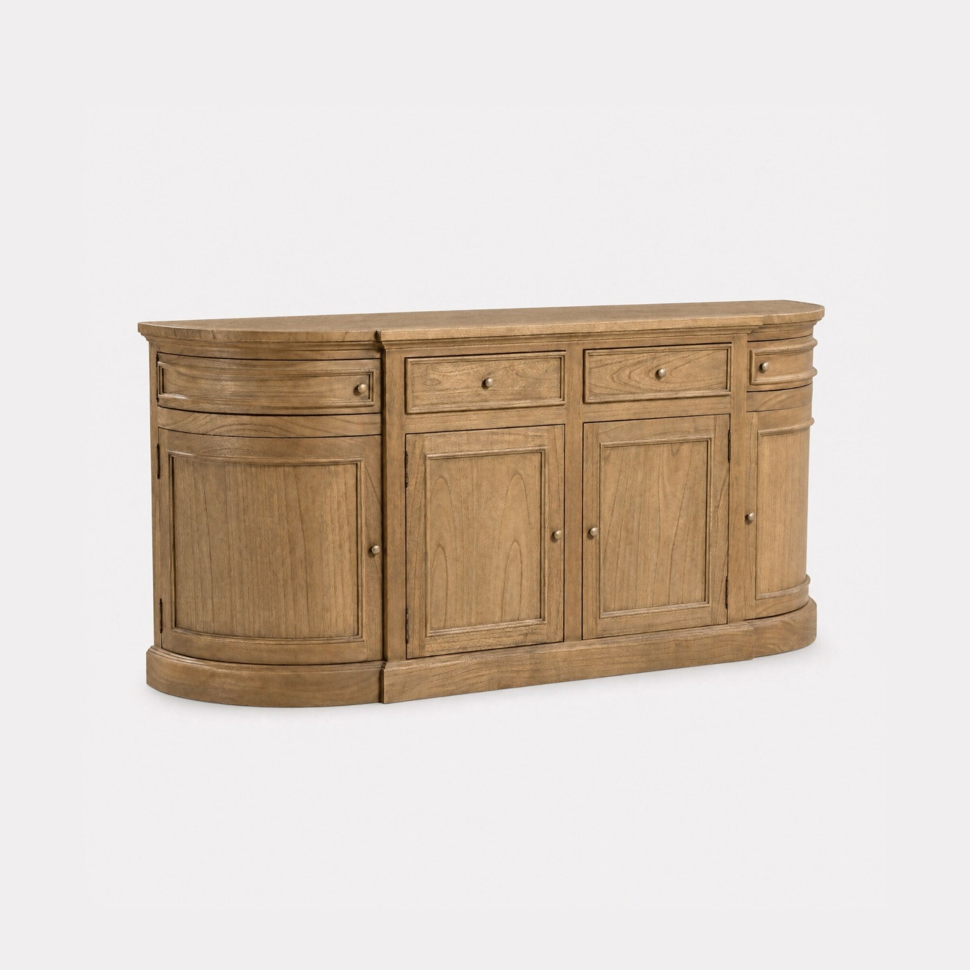 Papillon sideboard 90x191x48cm in brown oak