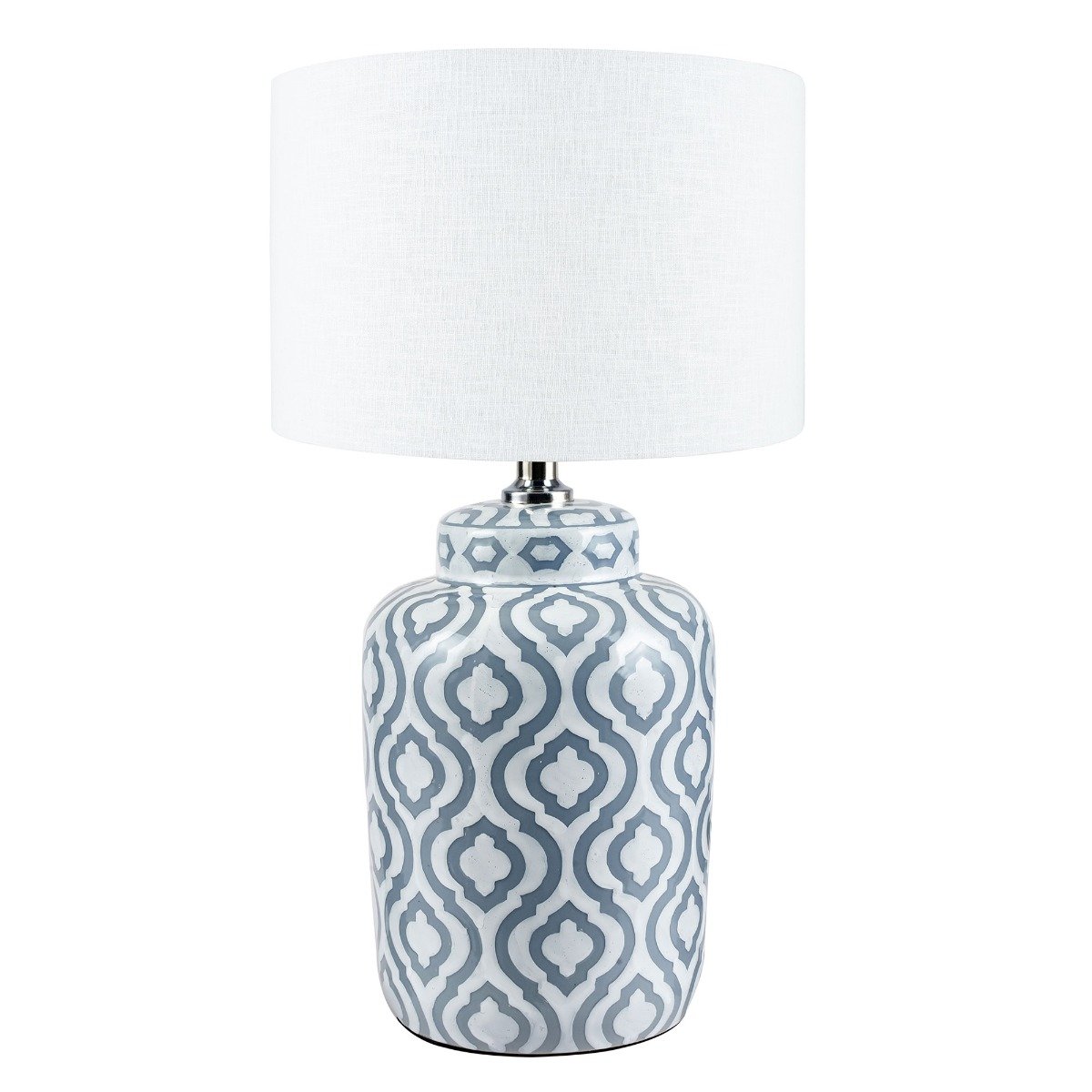 Patterned Ceramic Table Lamp | Barker & Stonehouse