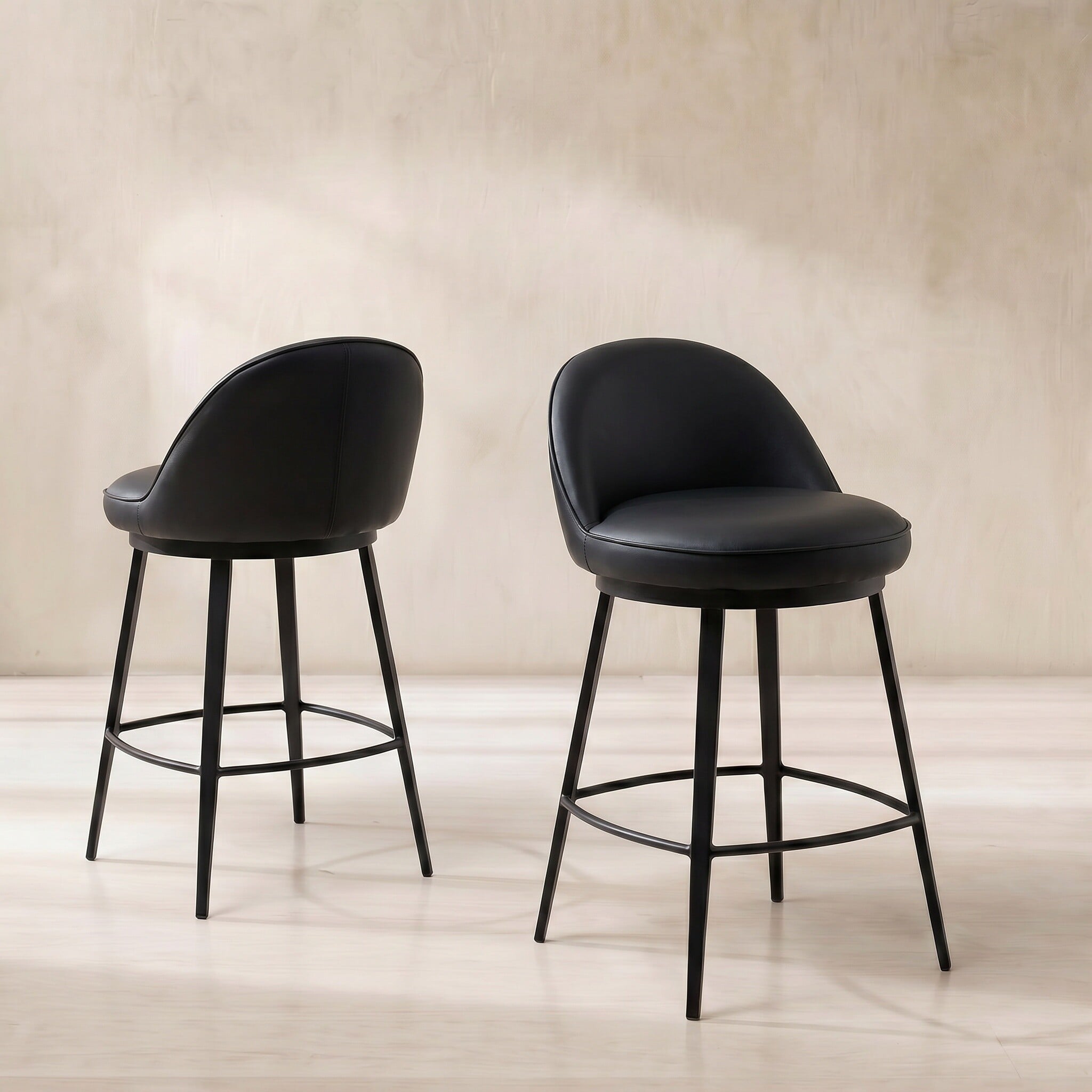 View Quebec counter stool in black View Quebec counter stool in black
