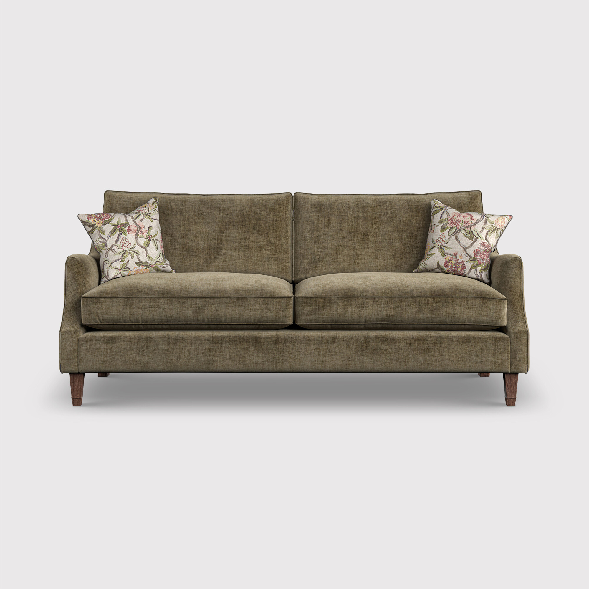 English Heritage Quarry Large Sofa, Green Fabric | Barker & Stonehouse