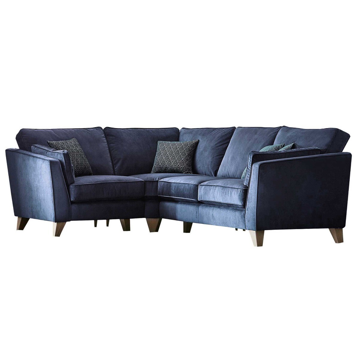 Rene Corner Group Right, Blue Fabric | Barker & Stonehouse thumbnail