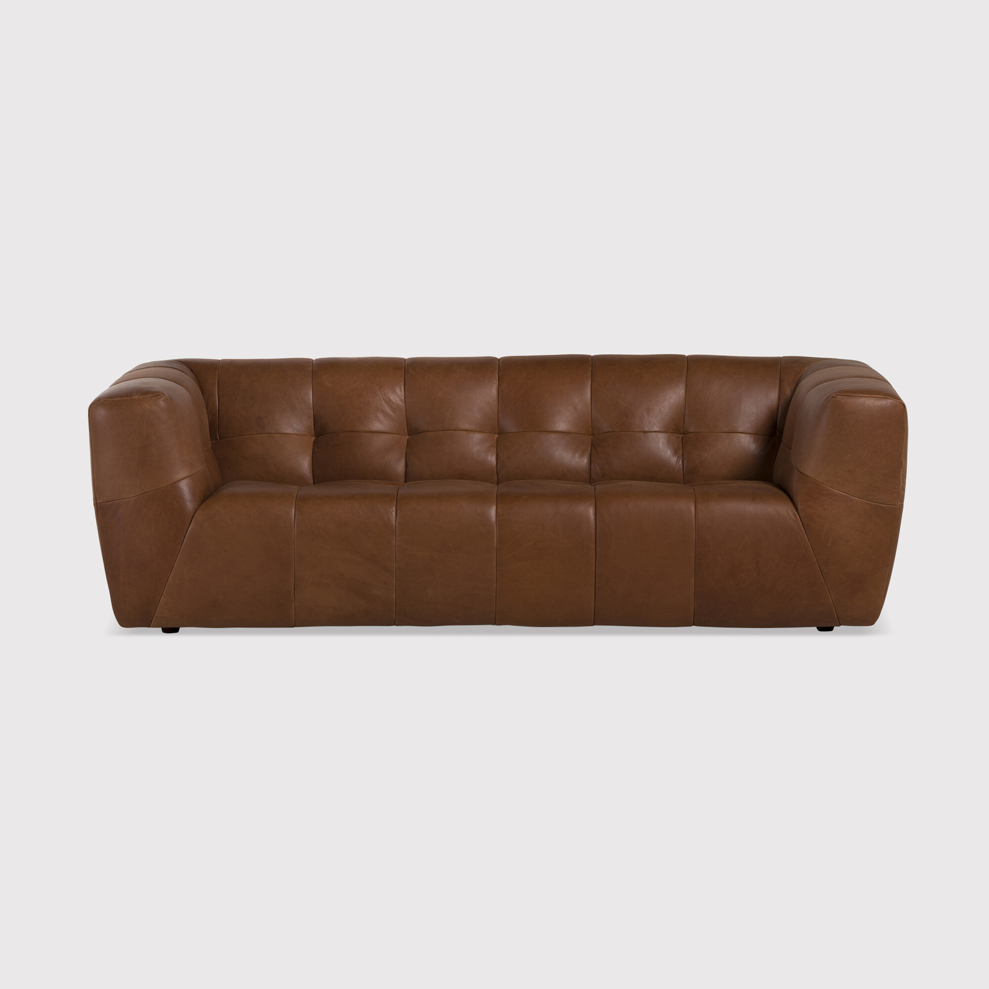 Atticus 3 seater sofa leather