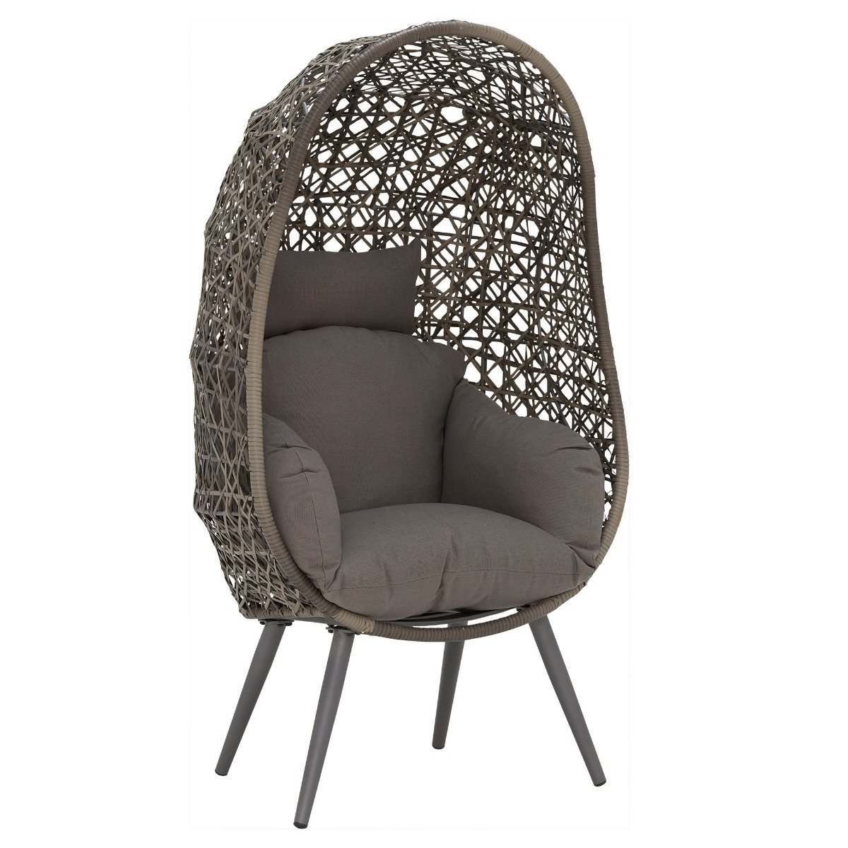 Riviera Egg Chair, Grey | Barker & Stonehouse