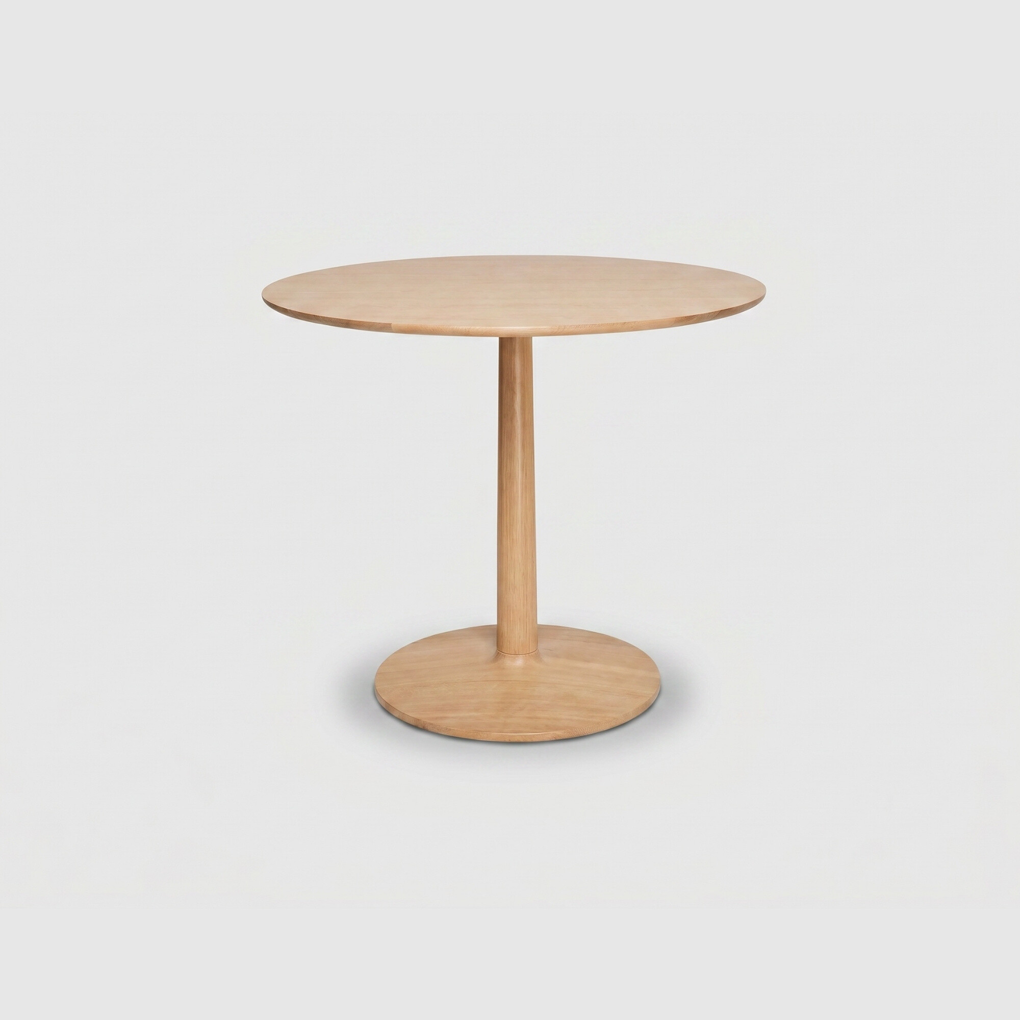 View Ercol siena breakfast table in round in neutral oak View Ercol siena breakfast table in round in neutral oak