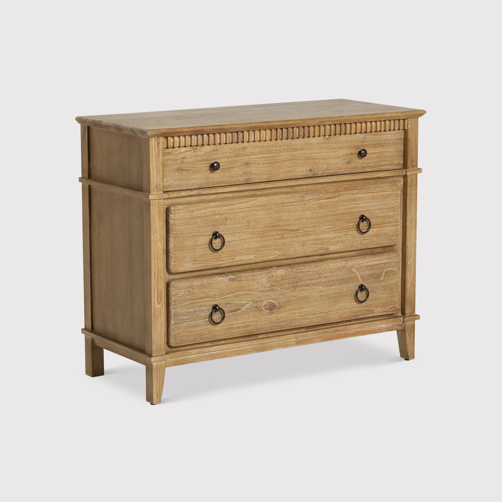 Selene 3 Drawer Chest, Mindi Wood | Barker & Stonehouse thumbnail