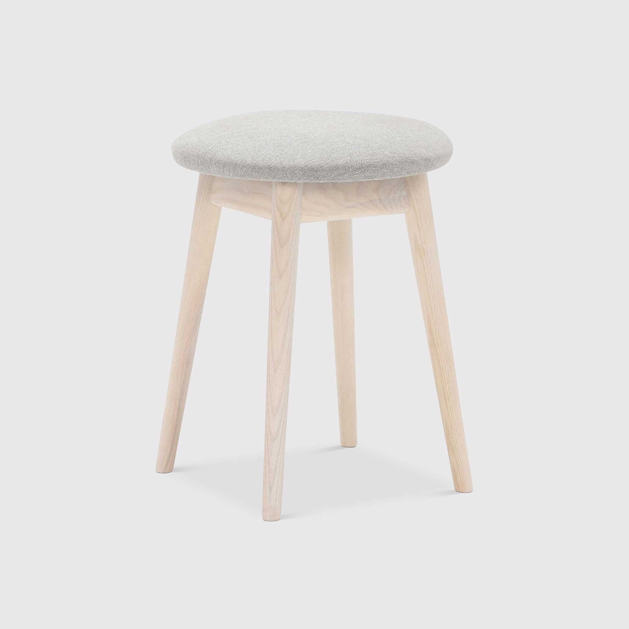 Ercol Salina Dressing Table Stool, Grey | Barker & Stonehouse