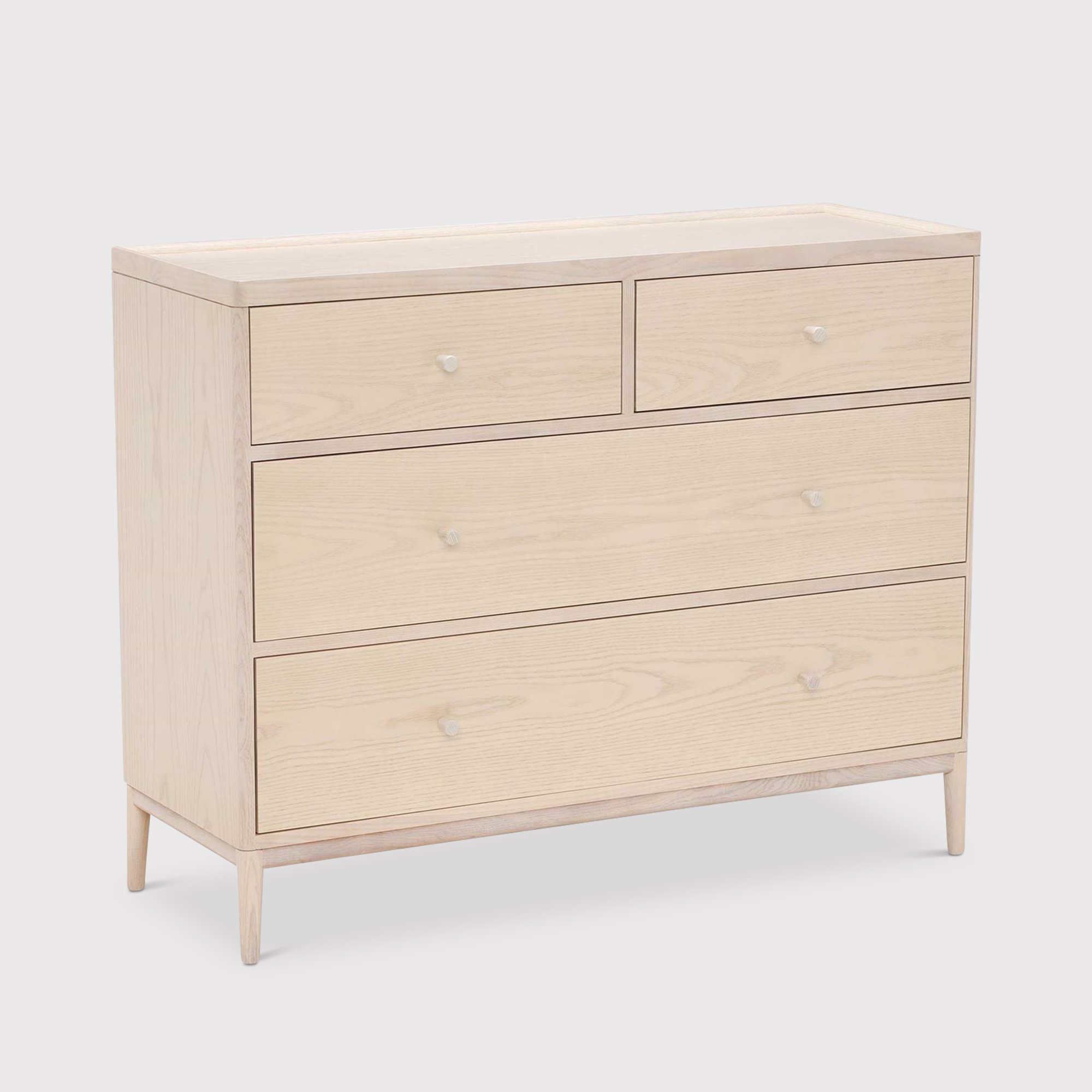 Ercol Salina 4 Drawer Wide Chest | Barker & Stonehouse