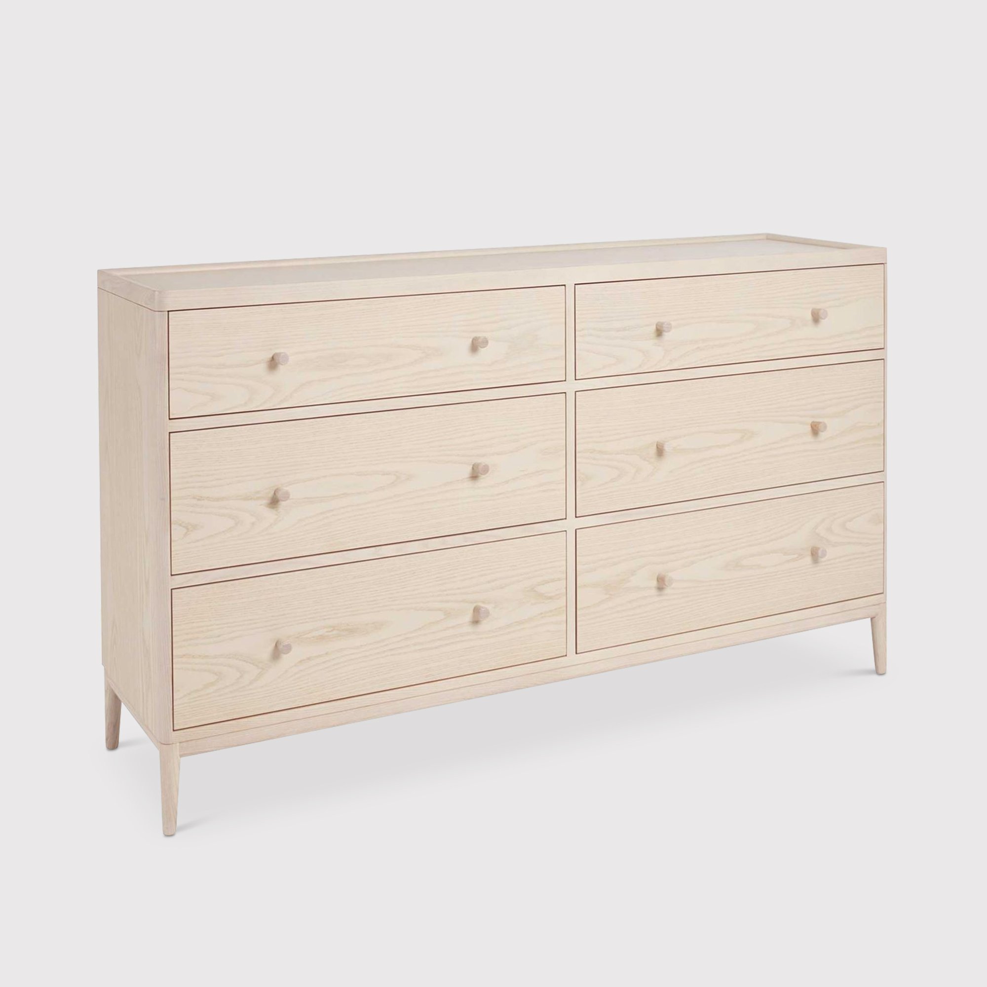 Ercol Salina 6 Drawer Wide Chest | Barker & Stonehouse