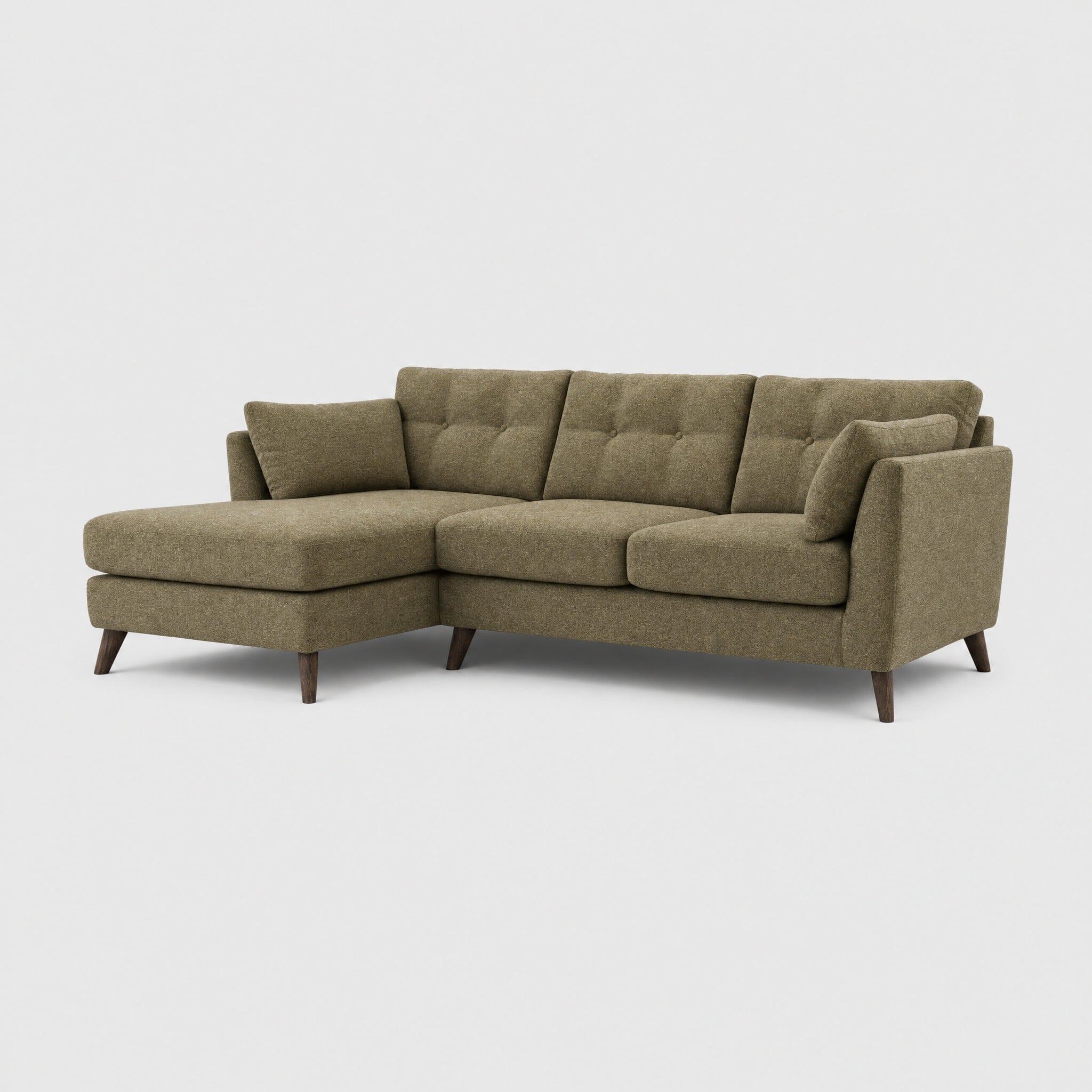 Benton left hand corner chaise corner sofa fabric