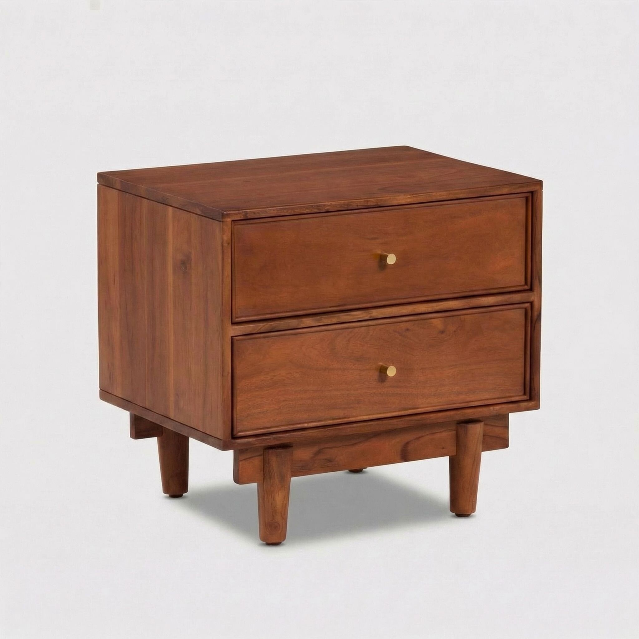View Sendai bedside table 55x40x50cm in acacia wood View Sendai bedside table 55x40x50cm in acacia wood