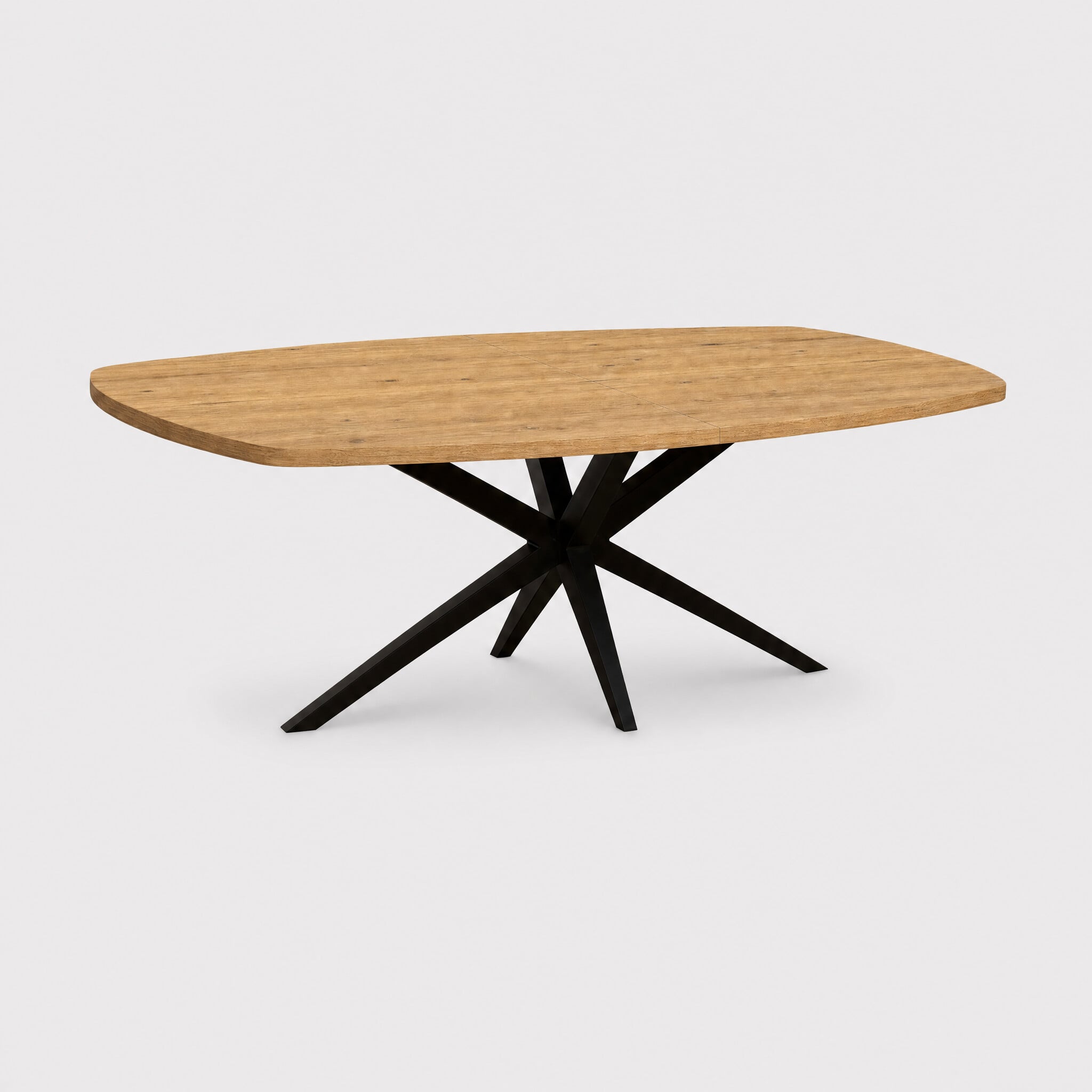 Shirland d danish oval extending dining table in round
