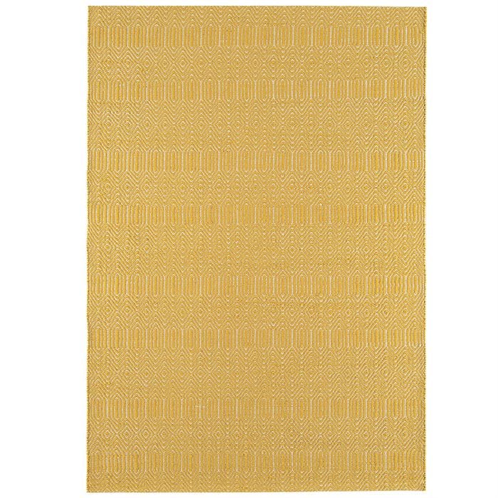 Twine 120x170Cm Rug Mustard, Square, Yellow | W120cm | Barker & Stonehouse