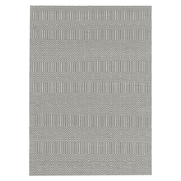 Twine 160x230Cm Rug Silver, Square | W160cm | Barker & Stonehouse