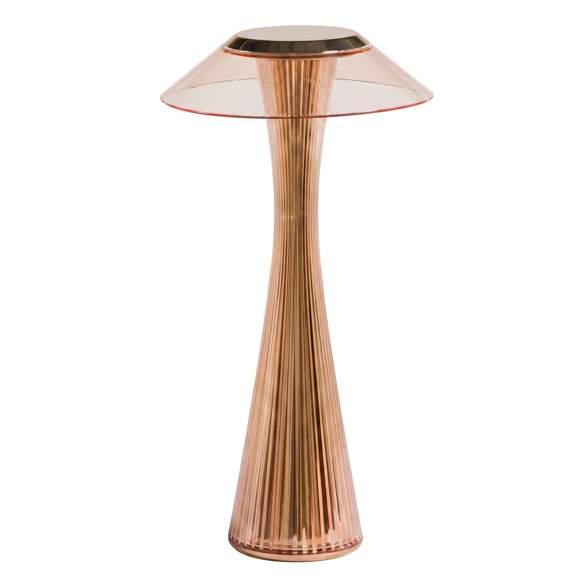 Kartell space inghilterra table lamp in round plastic