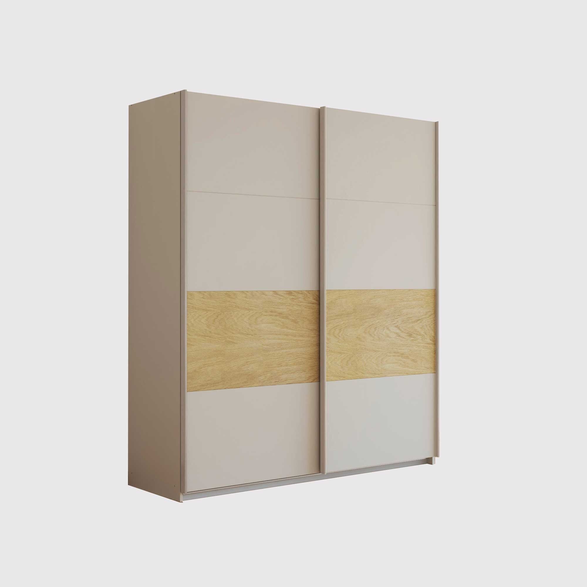 Toledo 2 door sliding wardrobe wood