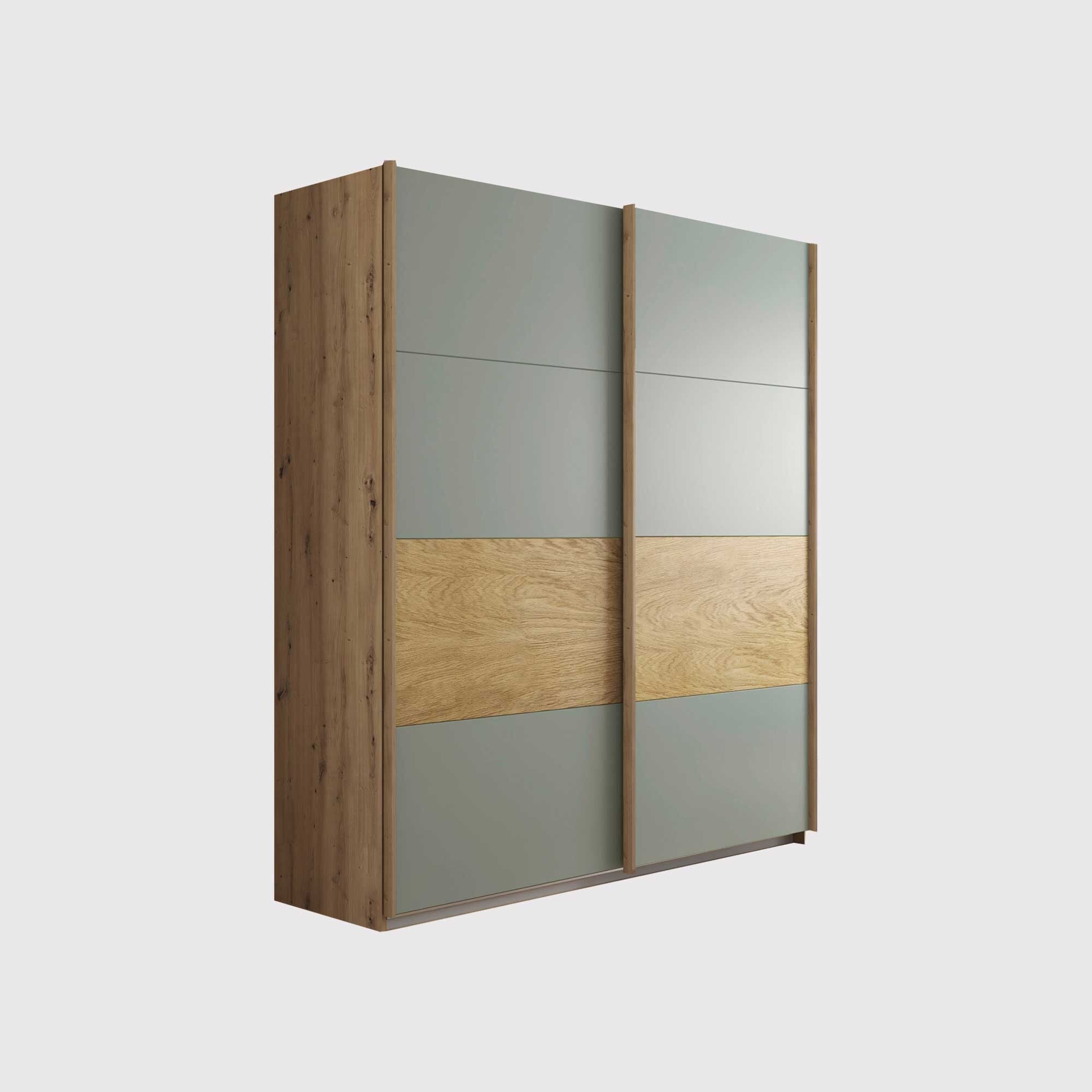Toledo 2 door sliding wardrobe wood