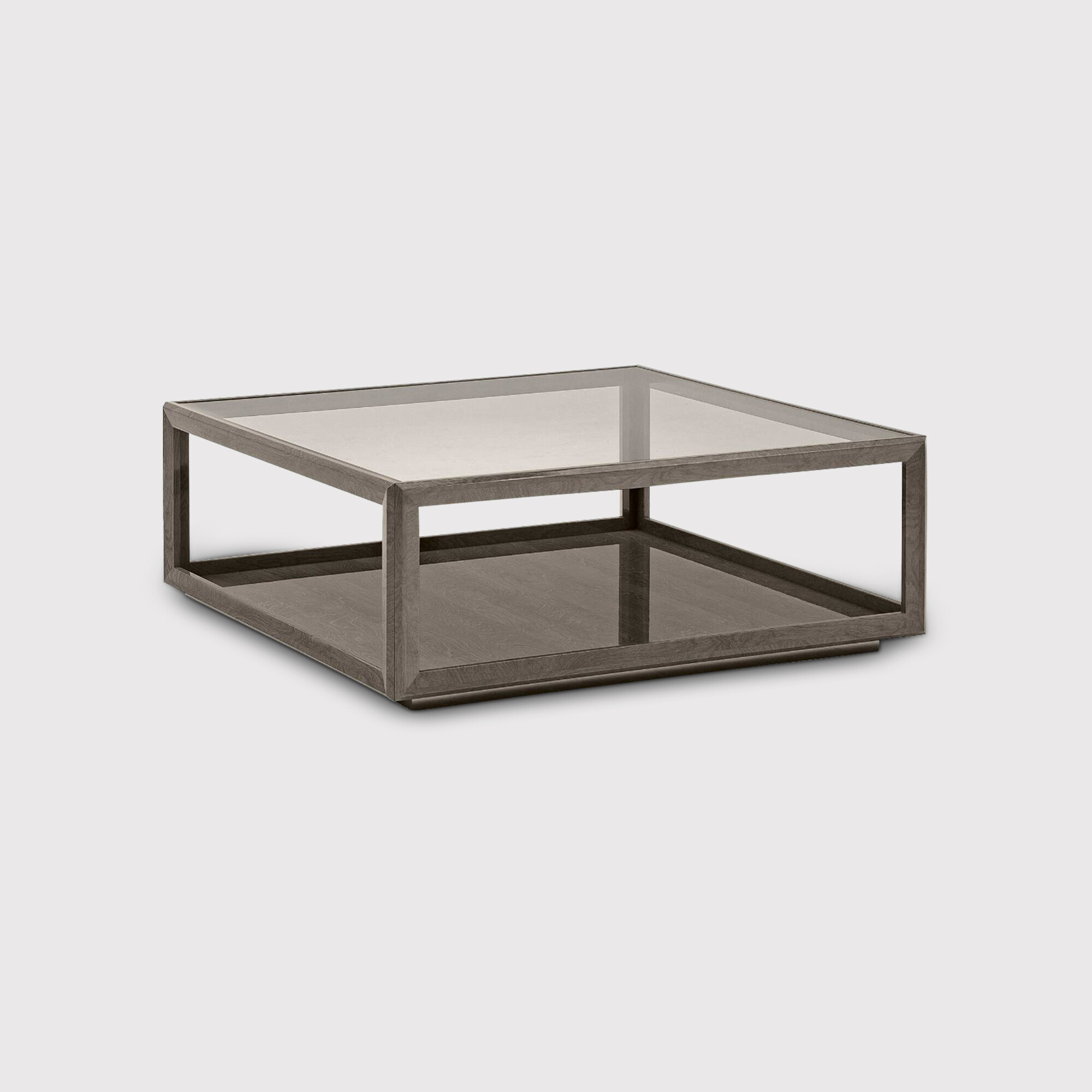 Vinci Square Coffee Table, Grey Wood | Barker & Stonehouse