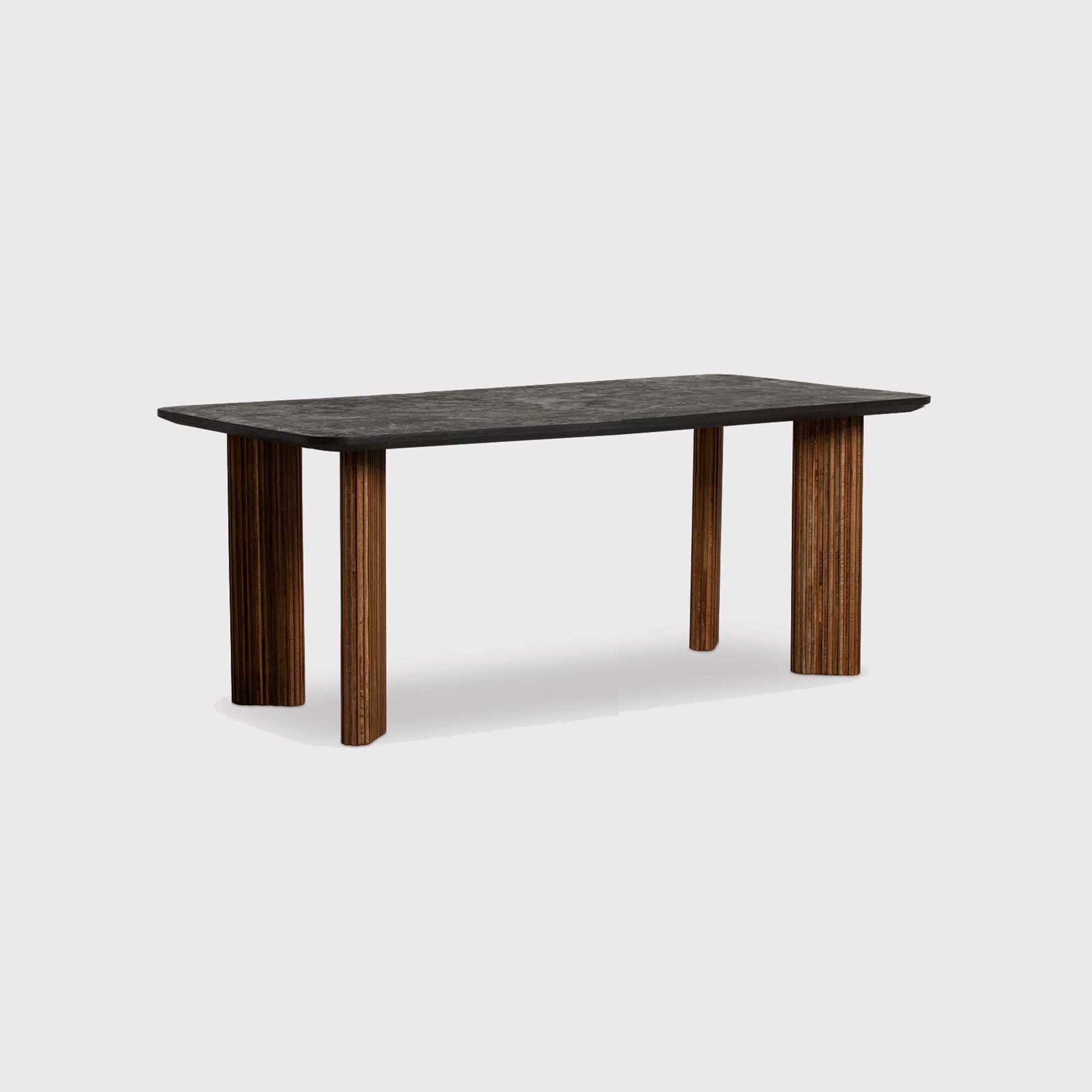 View Trinidad dining table havana 200x100 in teak wood View Trinidad dining table havana 200x100 in teak wood