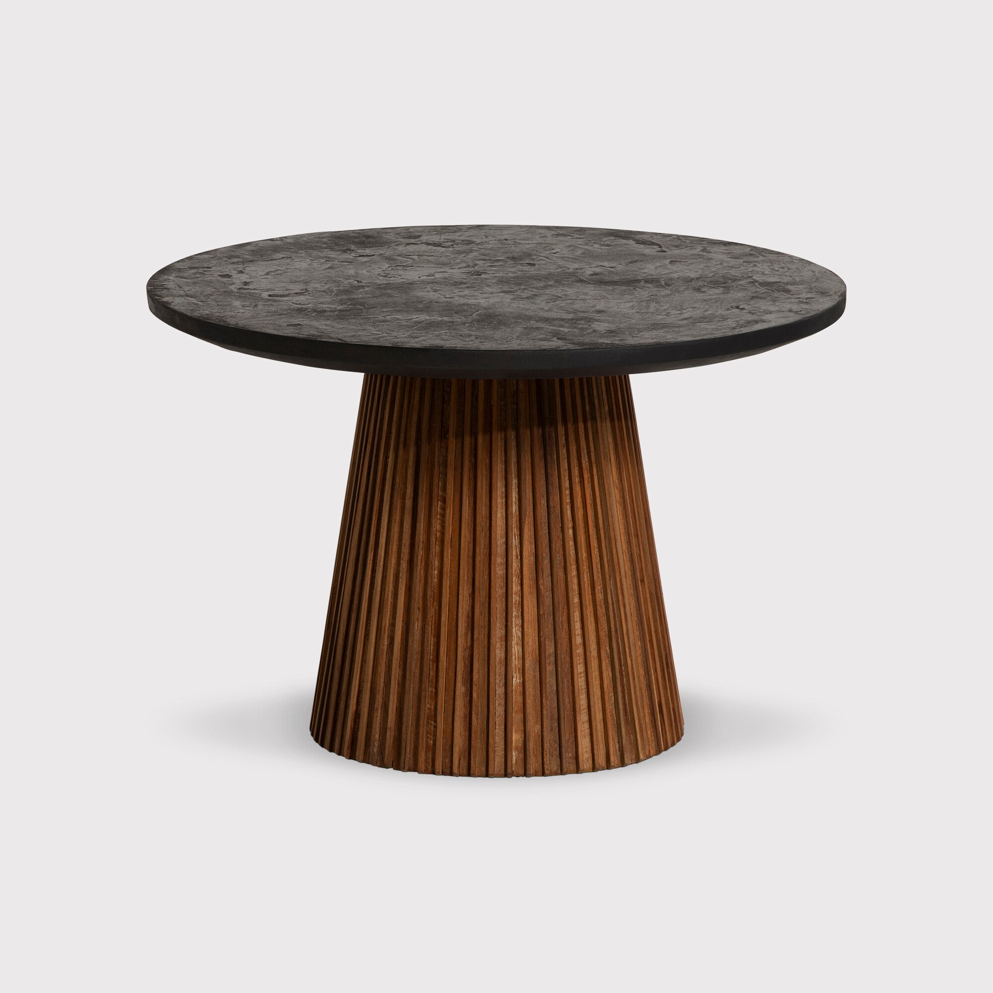 Trinidad Medium Round Coffee Table, Round, Teak Wood | Barker & Stonehouse