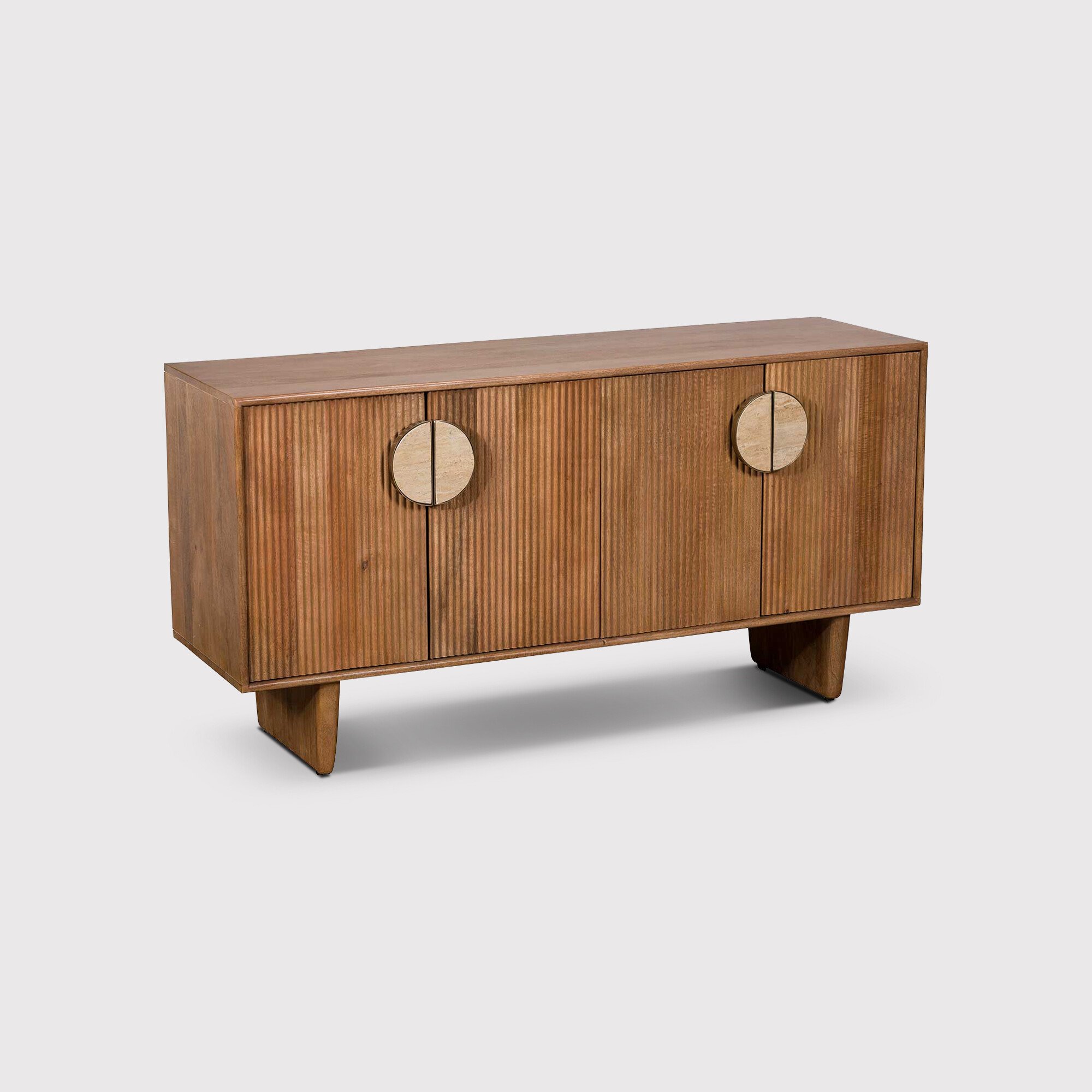 Vito Wide Sideboard, Brown | Barker & Stonehouse