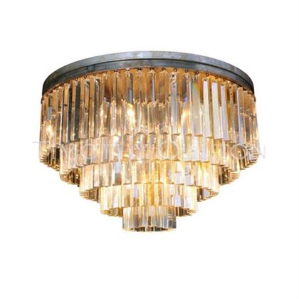 Timothy Oulton Odeon Medium 5 Ring Pendant Light, Neutral | Barker & Stonehouse