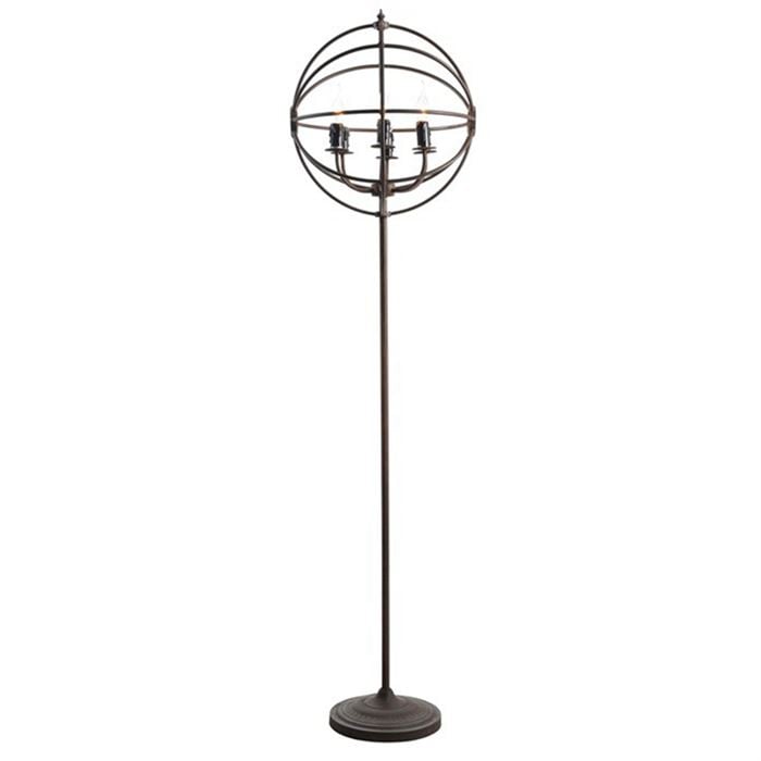 Timothy Oulton Gyro Floor Lamp, Brown | Barker & Stonehouse